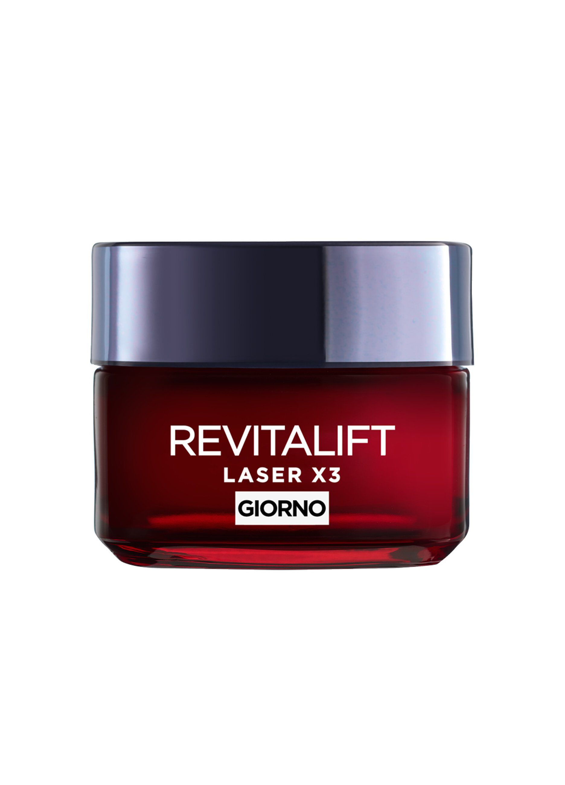 L'OrÃ©al Paris Crema Viso Giorno Revitalift Laser X3, Azione Antirughe Anti-Et&agrave; con Acido Ialuronico e Pro-Xylane, 50 ml.