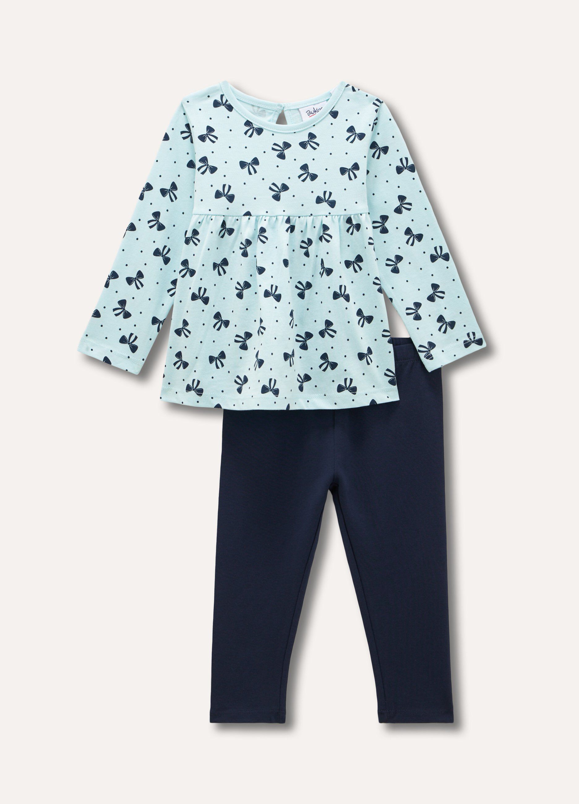 Jogging set in cotone stretch neonata