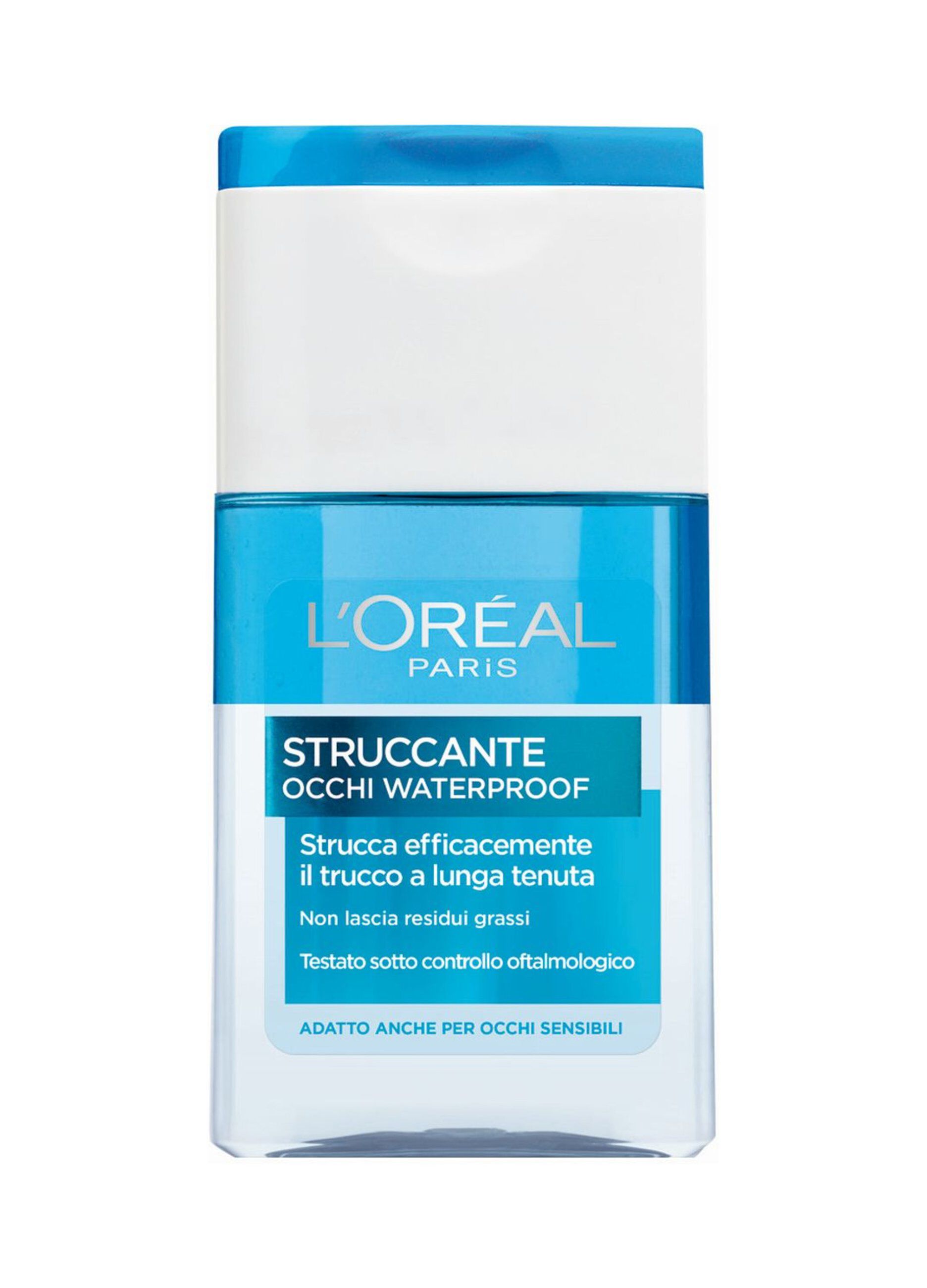 L'OrÃ©al Paris Struccante Occhi Bifasico, Strucca Efficacemente il Trucco a Lunga Tenuta, 125 ml.