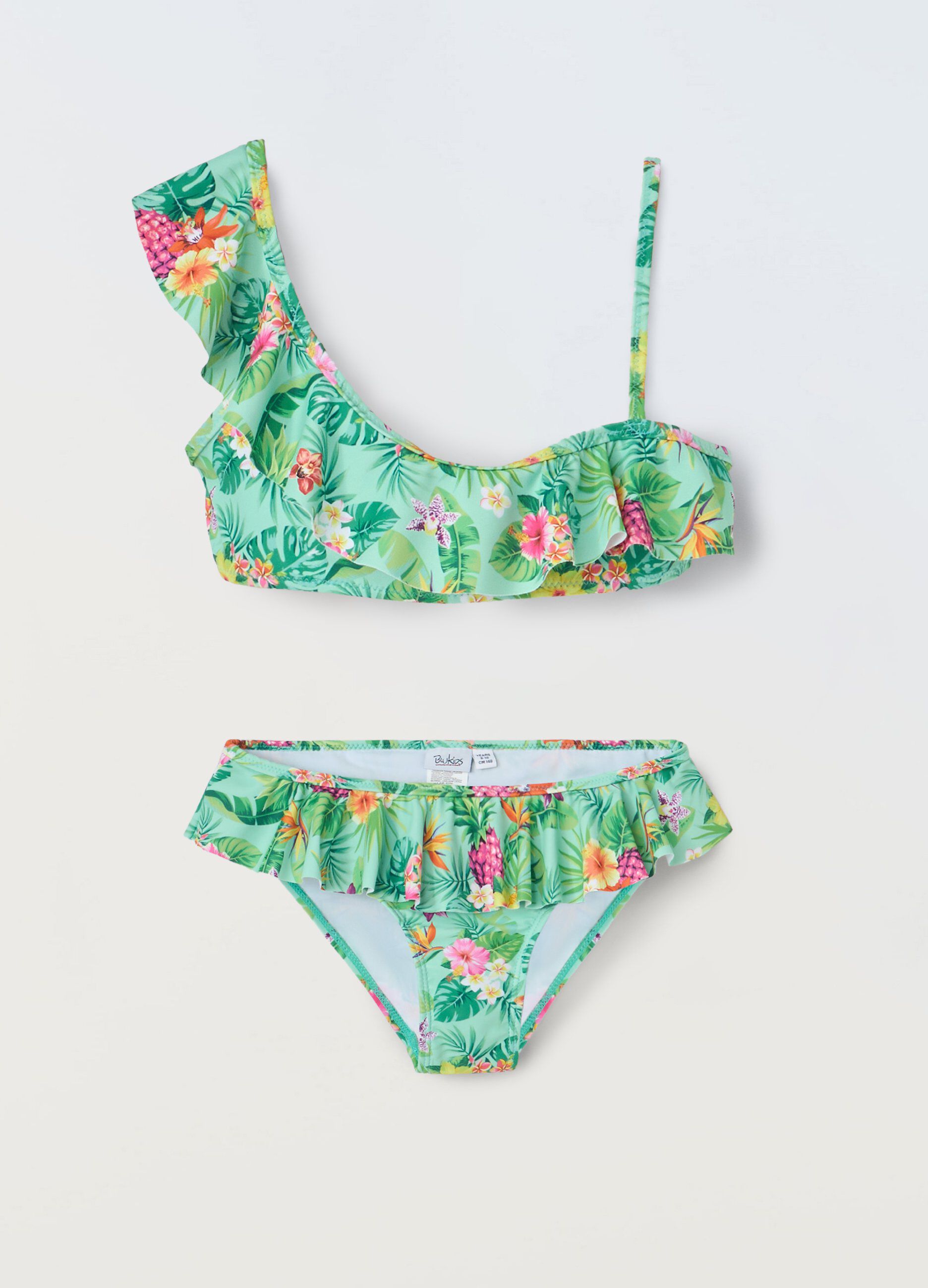 Bikini con volant ragazza