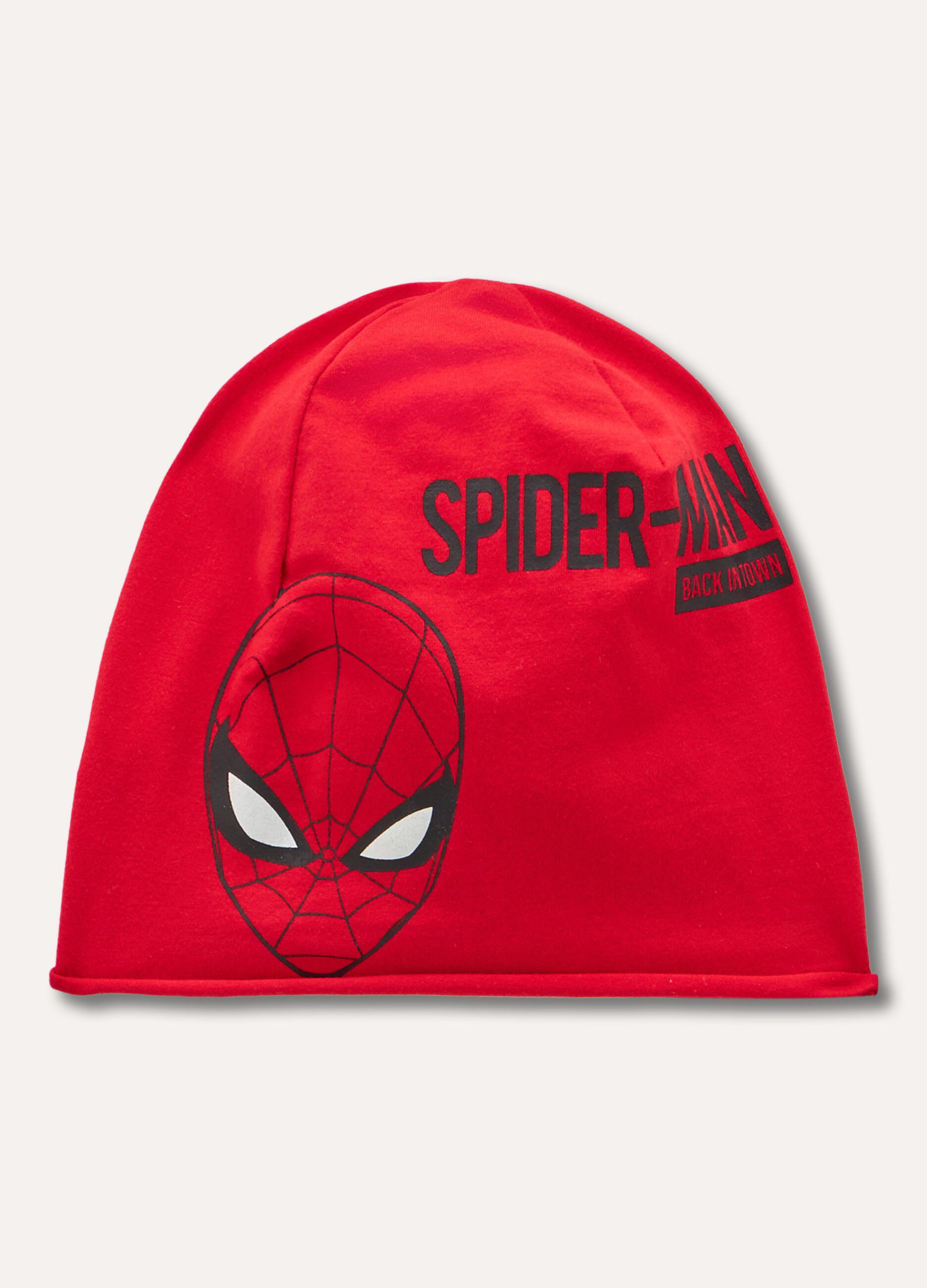 Berretto con stampa Spider-Man