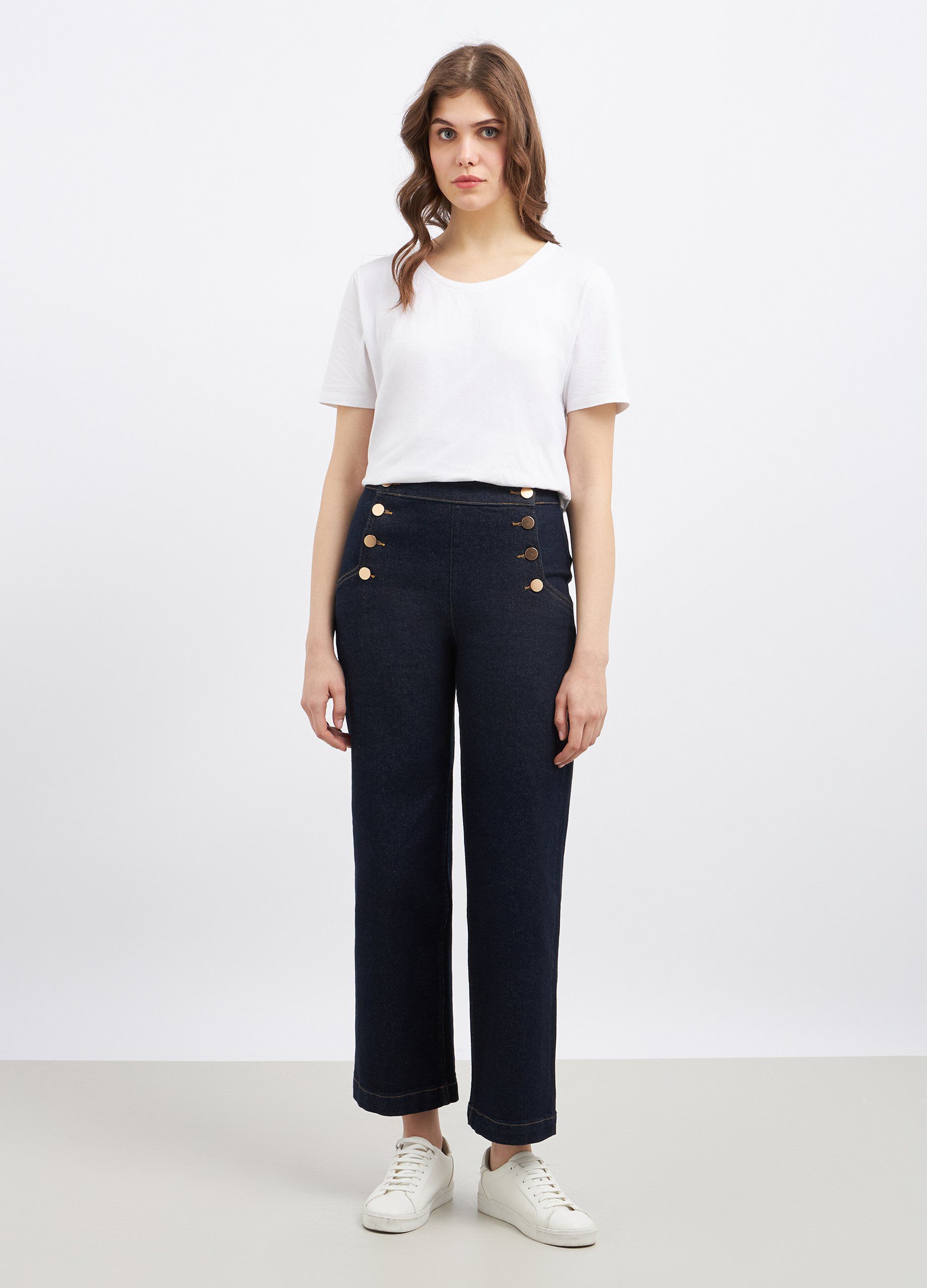 Jeans in denim stretch donna