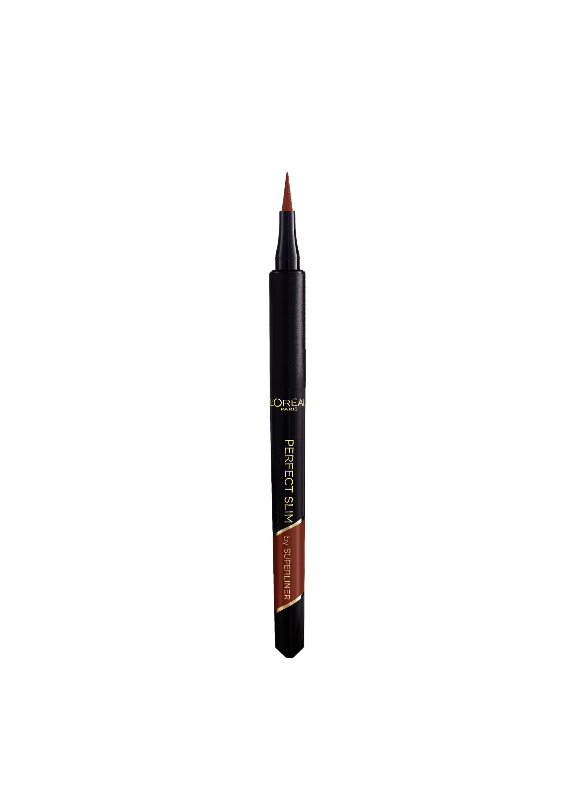L'OrÃ©al Paris Eyeliner in Penna Superliner Perfect Slim, Tratto Preciso, Tenuta Fino a 24H, Colore: Brown (03).