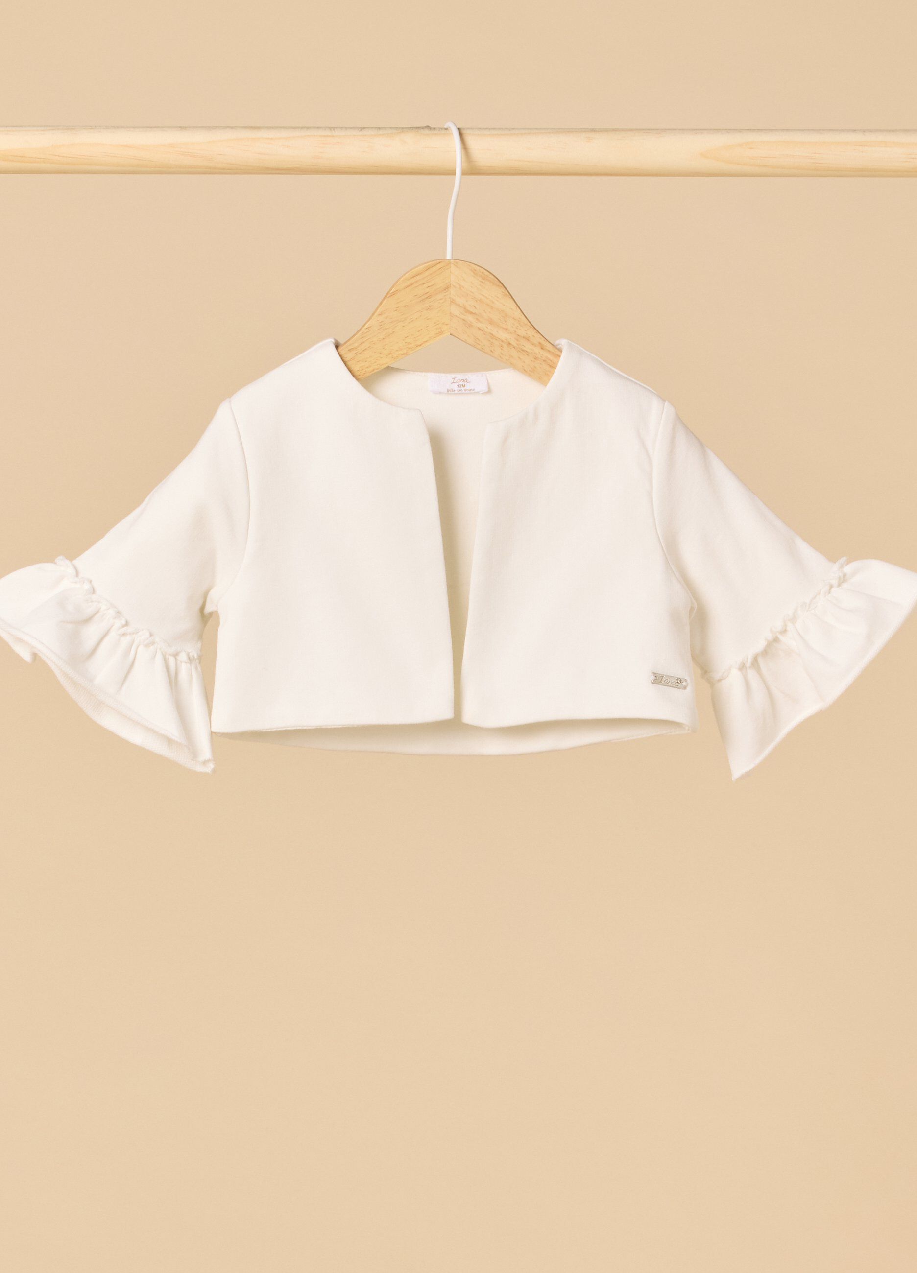Coprispalle in cotone stretch IANA neonata