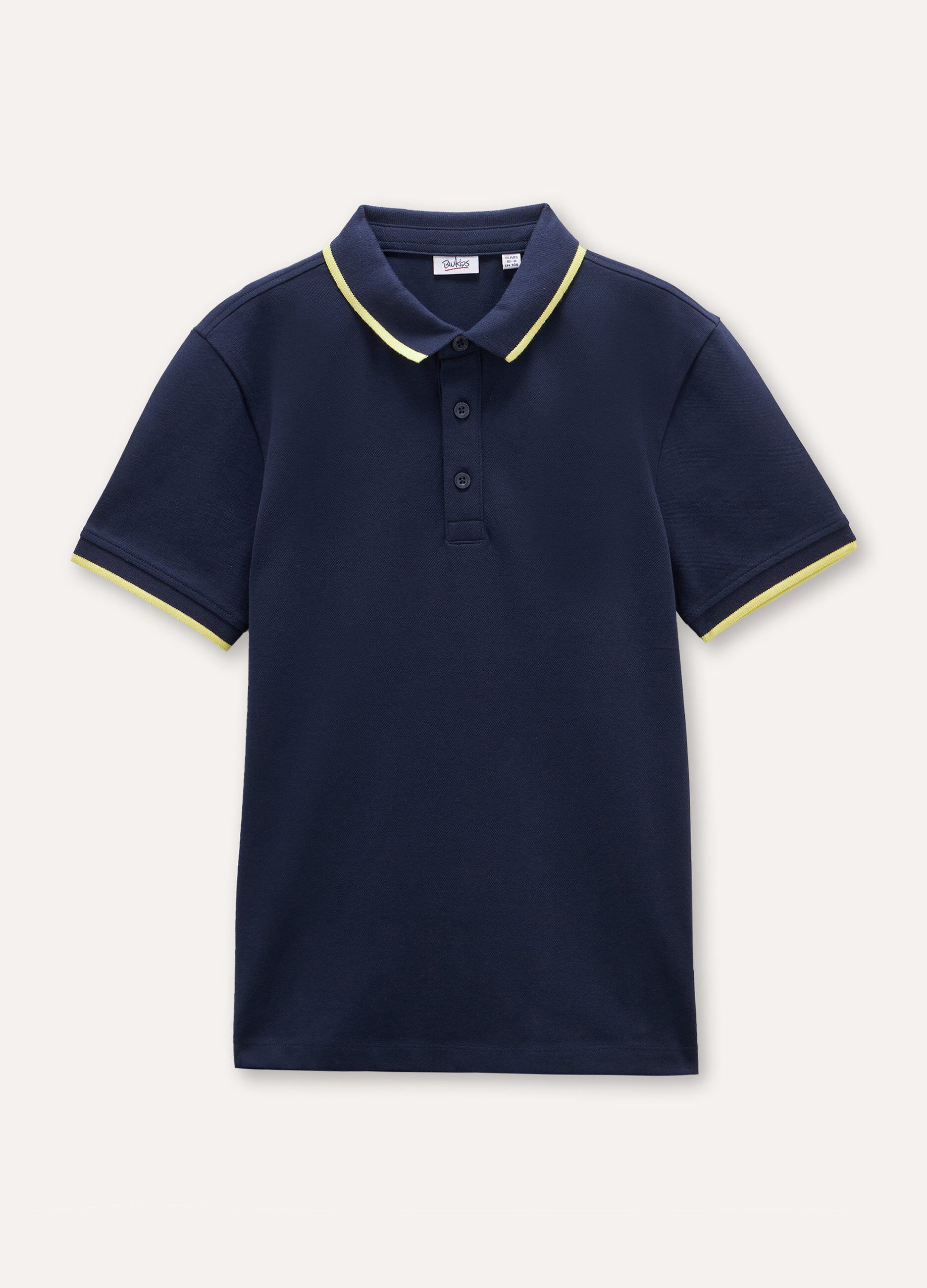 Polo in puro cotone Piquet ragazzo