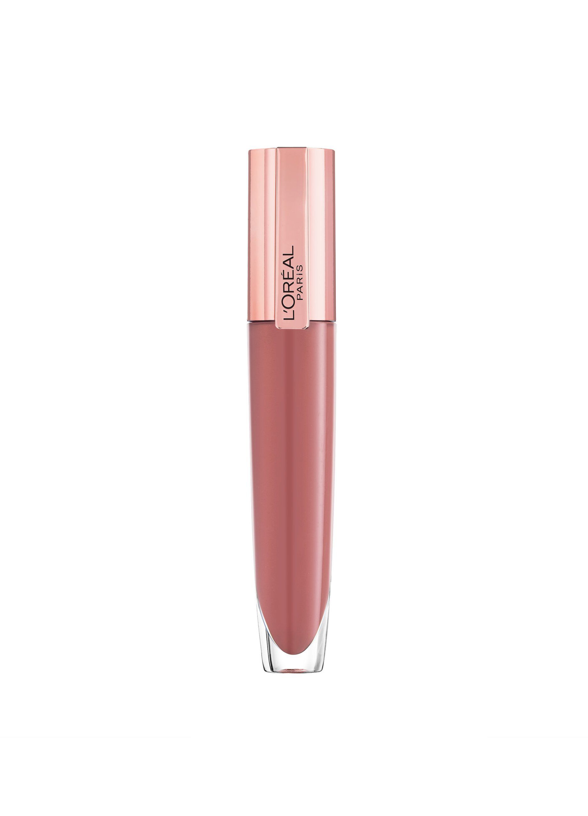 L'Oreal Paris Gloss volumizzante Brilliant Signature, Lucidalabbra a lunga durata, I Heighten, 6,4 ml.