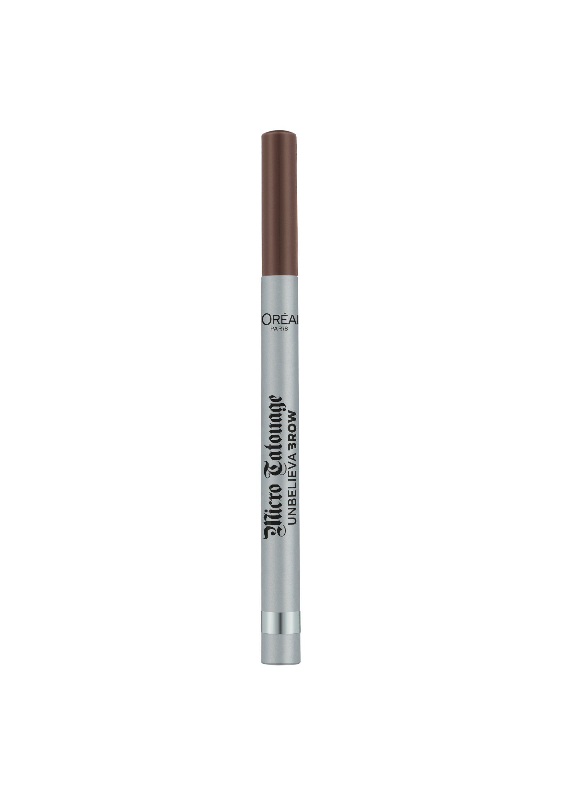 L'OrÃ©al Paris Unbelievabrow Micro Tatouage, Pennarello per Sopracciglia, Effetto microblading, Chatain (104).
