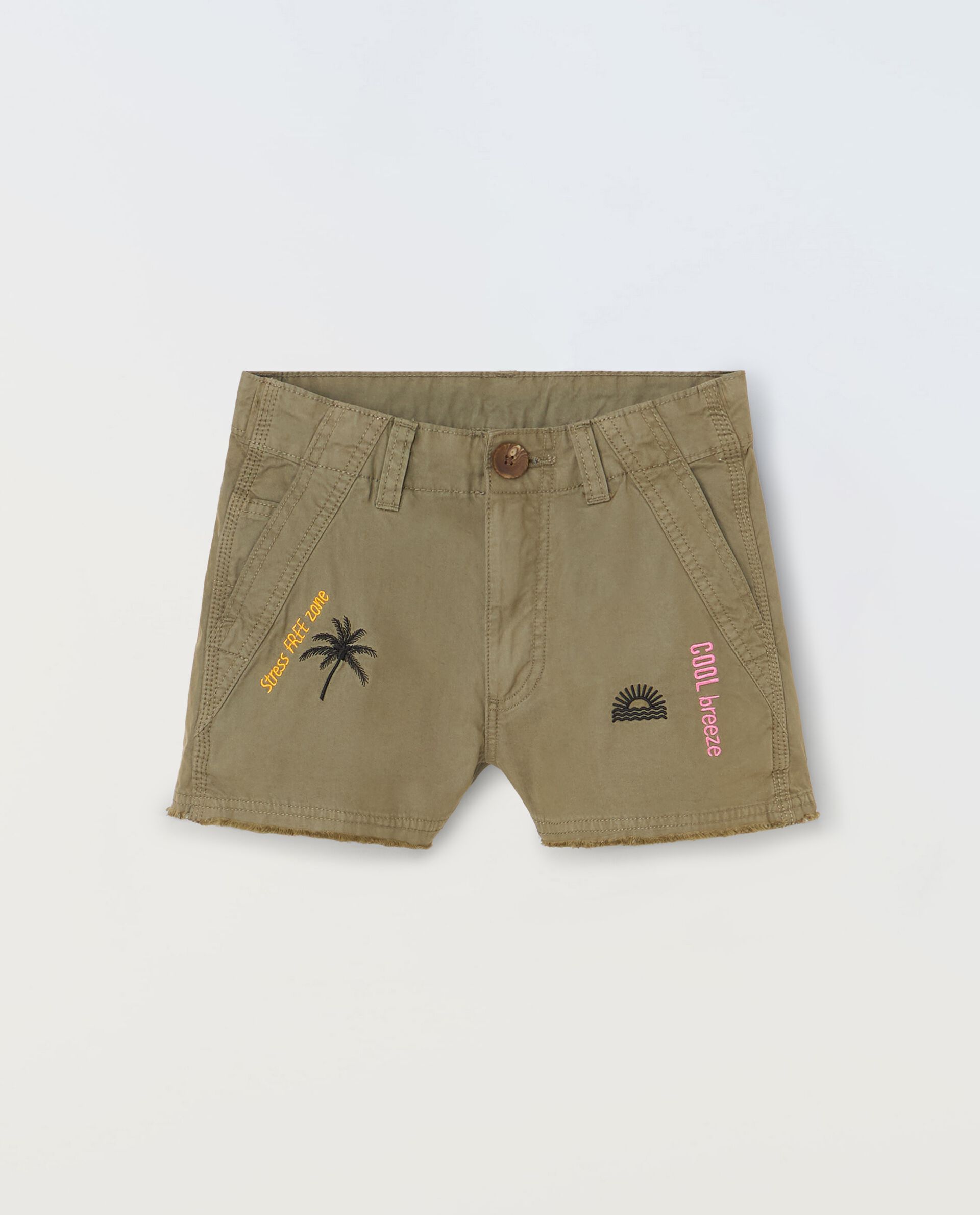 Shorts in misto cotone ragazza