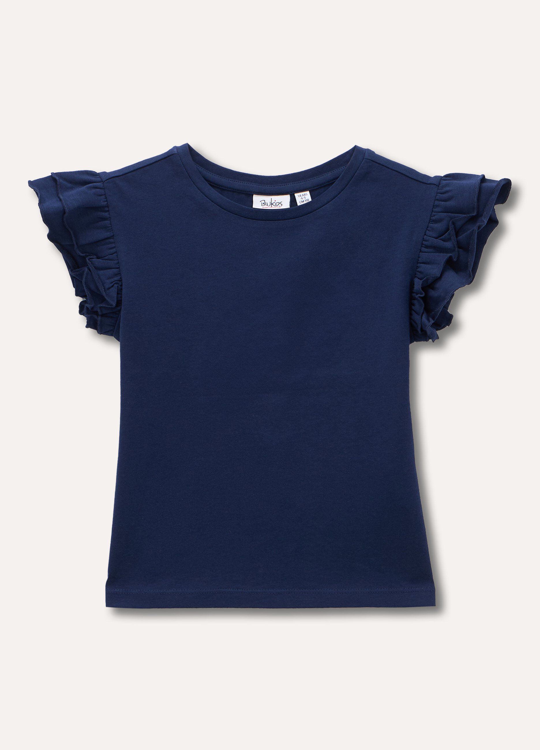 T-shirt in cotone stretch bambina