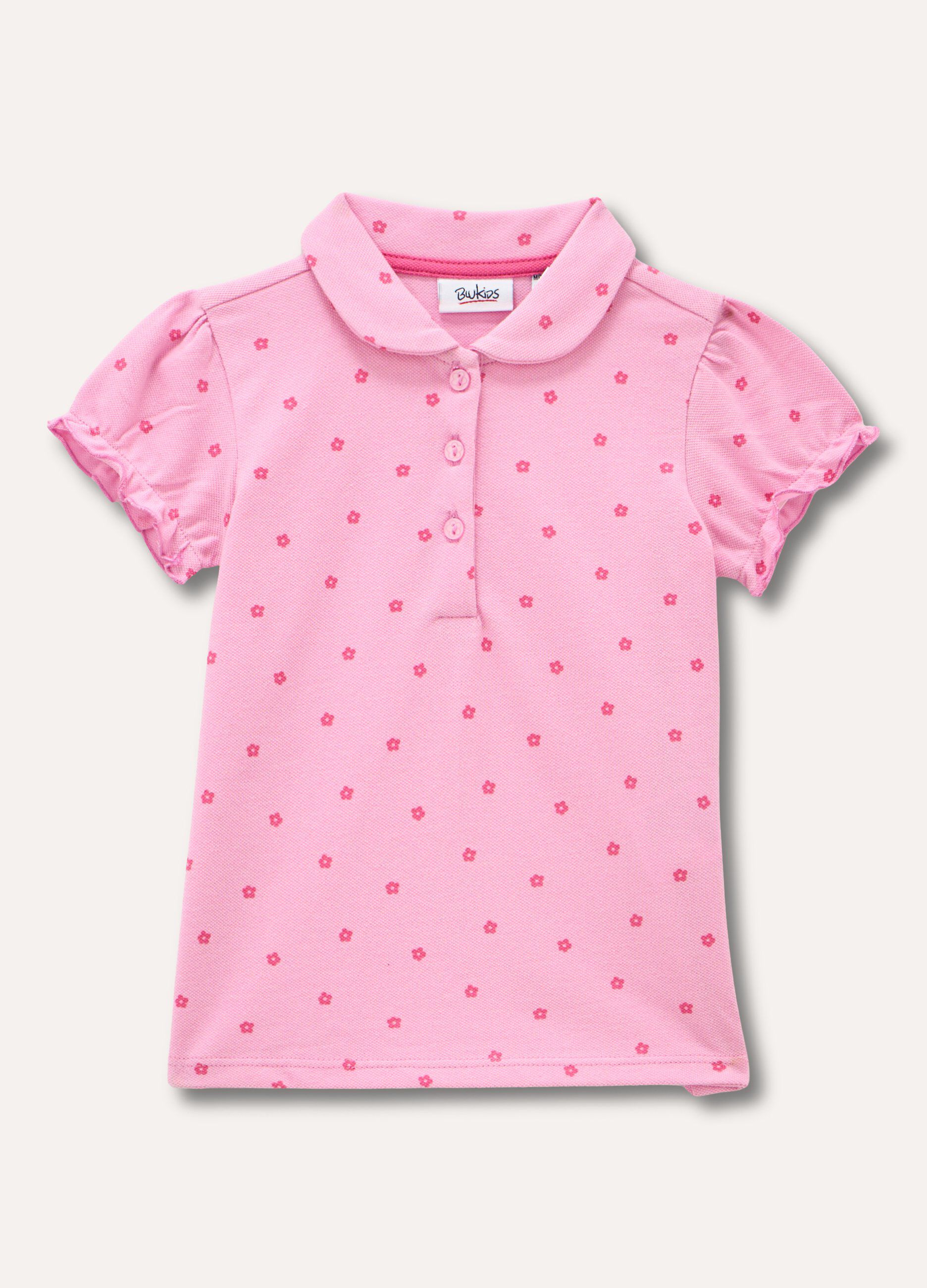 Polo in piquÃ© di puro cotone neonata