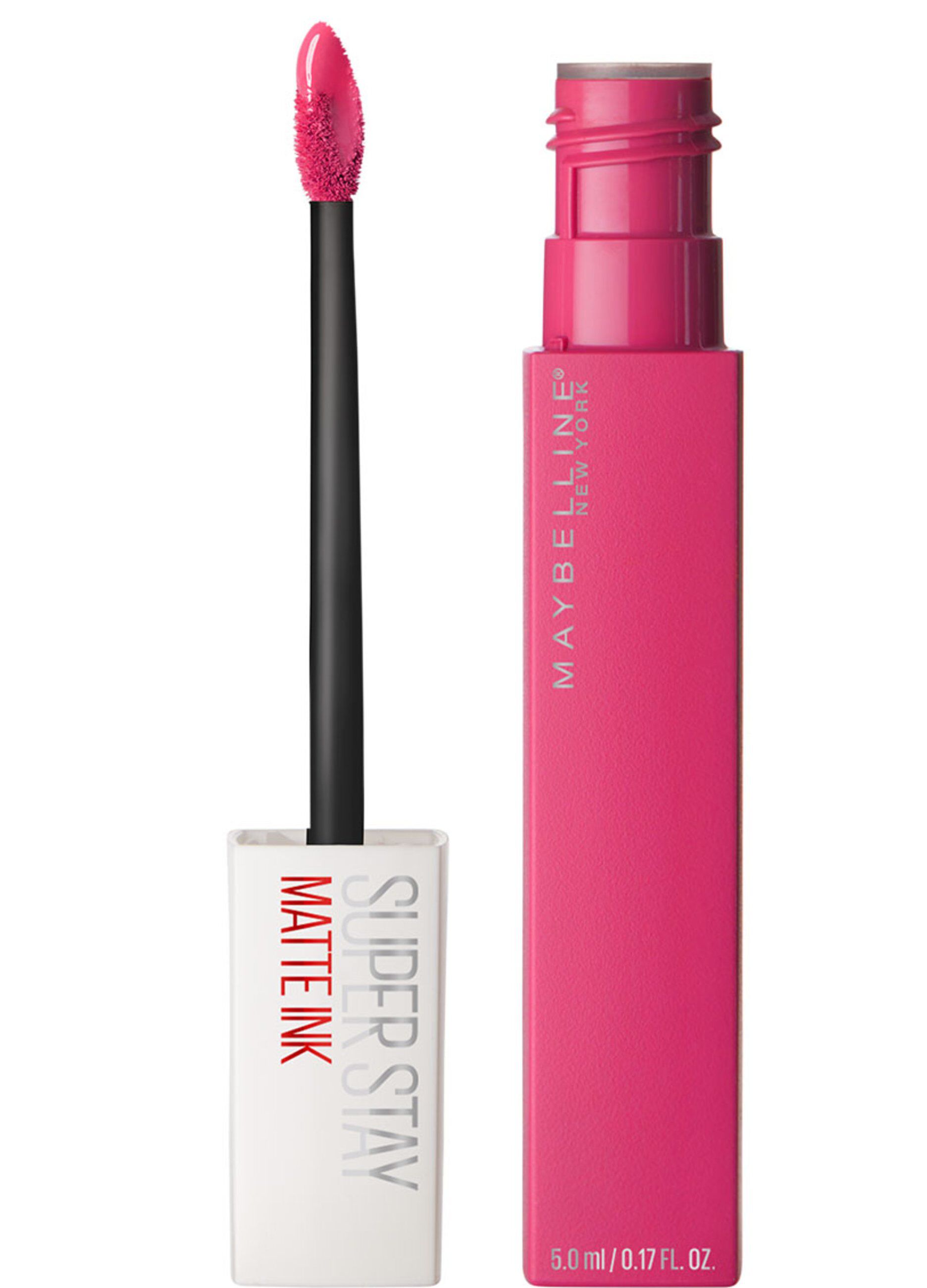 Maybelline New York Tinta Labbra SuperStay Matte Ink, Rossetto Matte Liquido a Lunga Tenuta, Romantic (30), 5 ml.