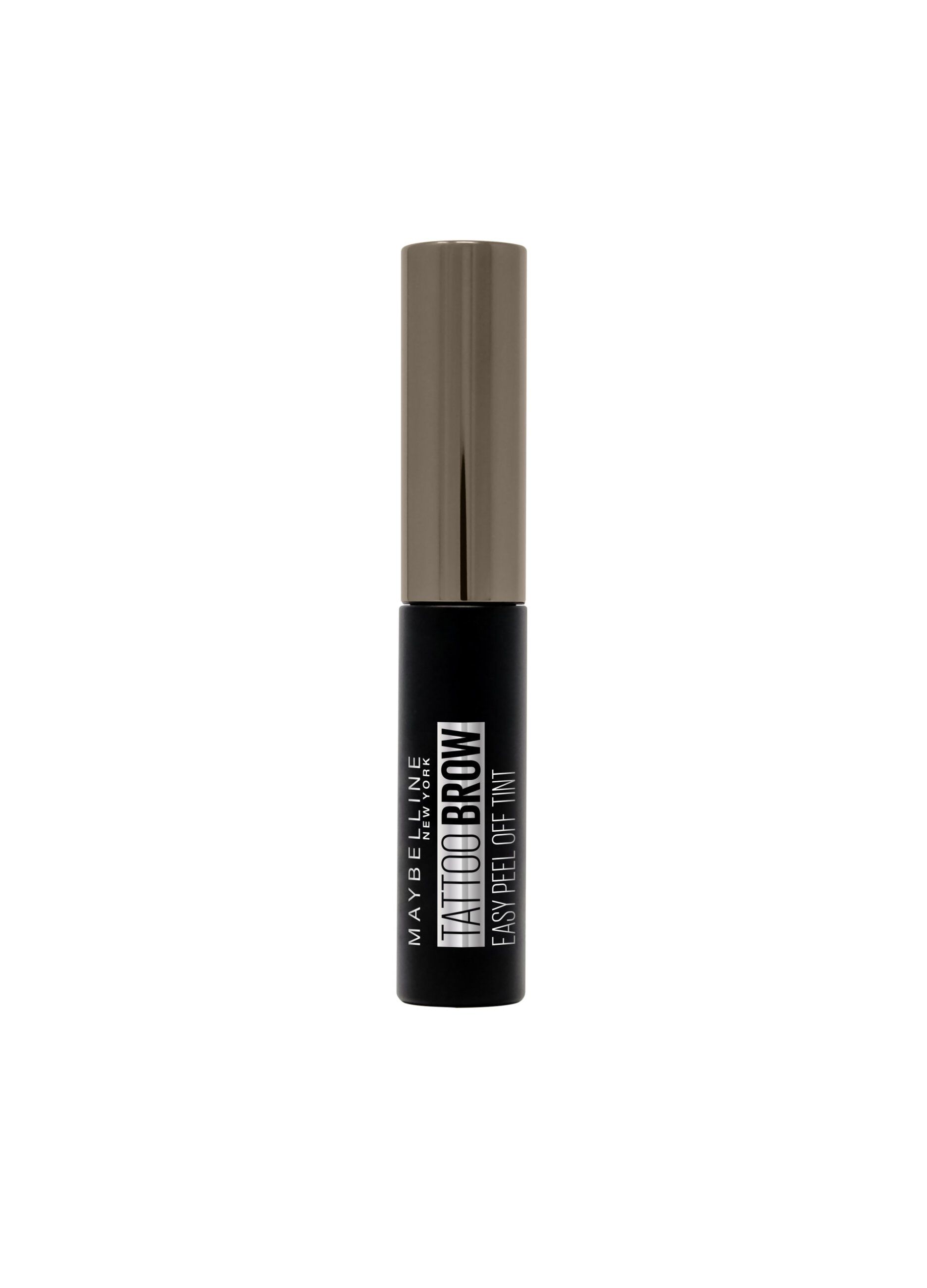 Maybelline New York Tinta Sopracciglia Tattoo Brow Peel-Off, Risultato Definito fino a 3 Giorni, Chocolate Brown (25), 4.6 g.