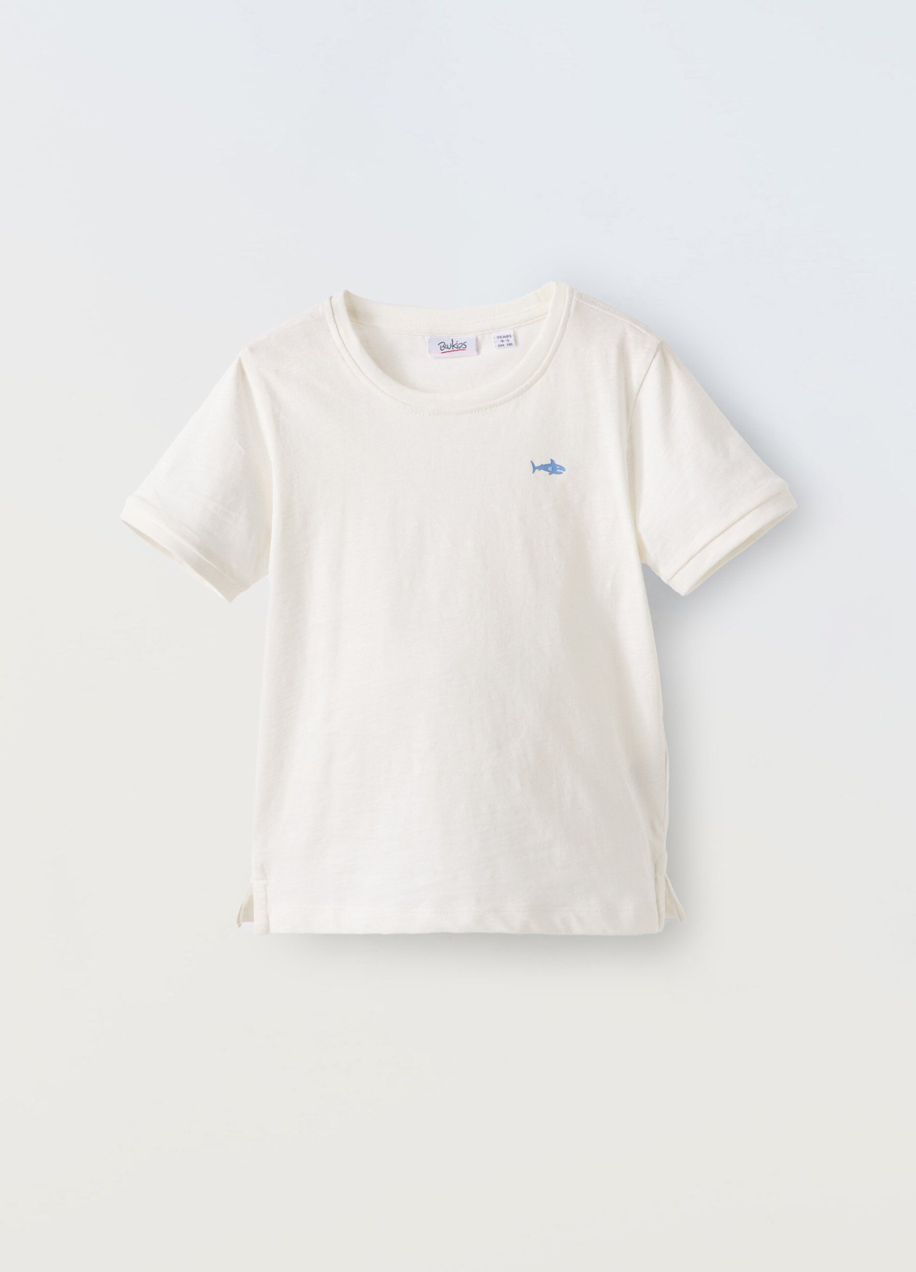 T-shirt in puro cotone slub bambino