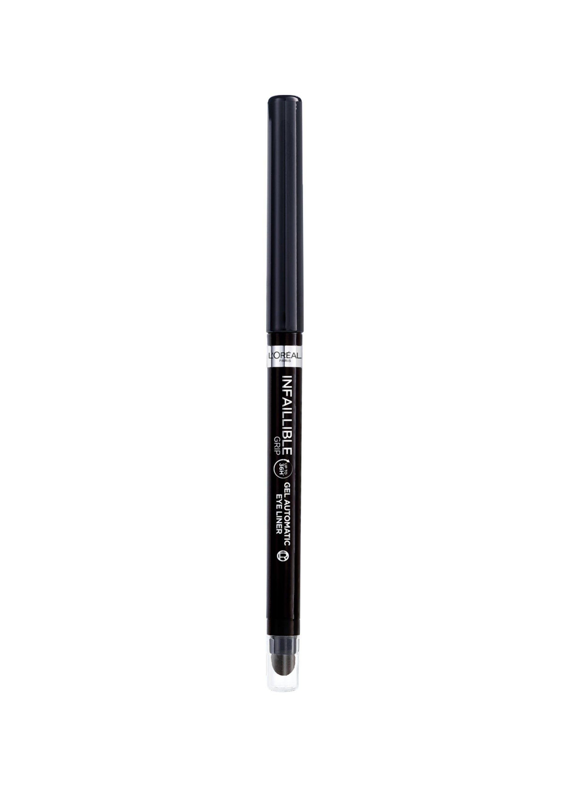 L'OrÃ©al Paris Matita Automatica in Gel Infaillible 36H Grip Liner, Tratto Sfumabile a Lunga Tenuta, Waterproof, Formula in Gel, Tonalit&agrave;: 01 Intense Black.