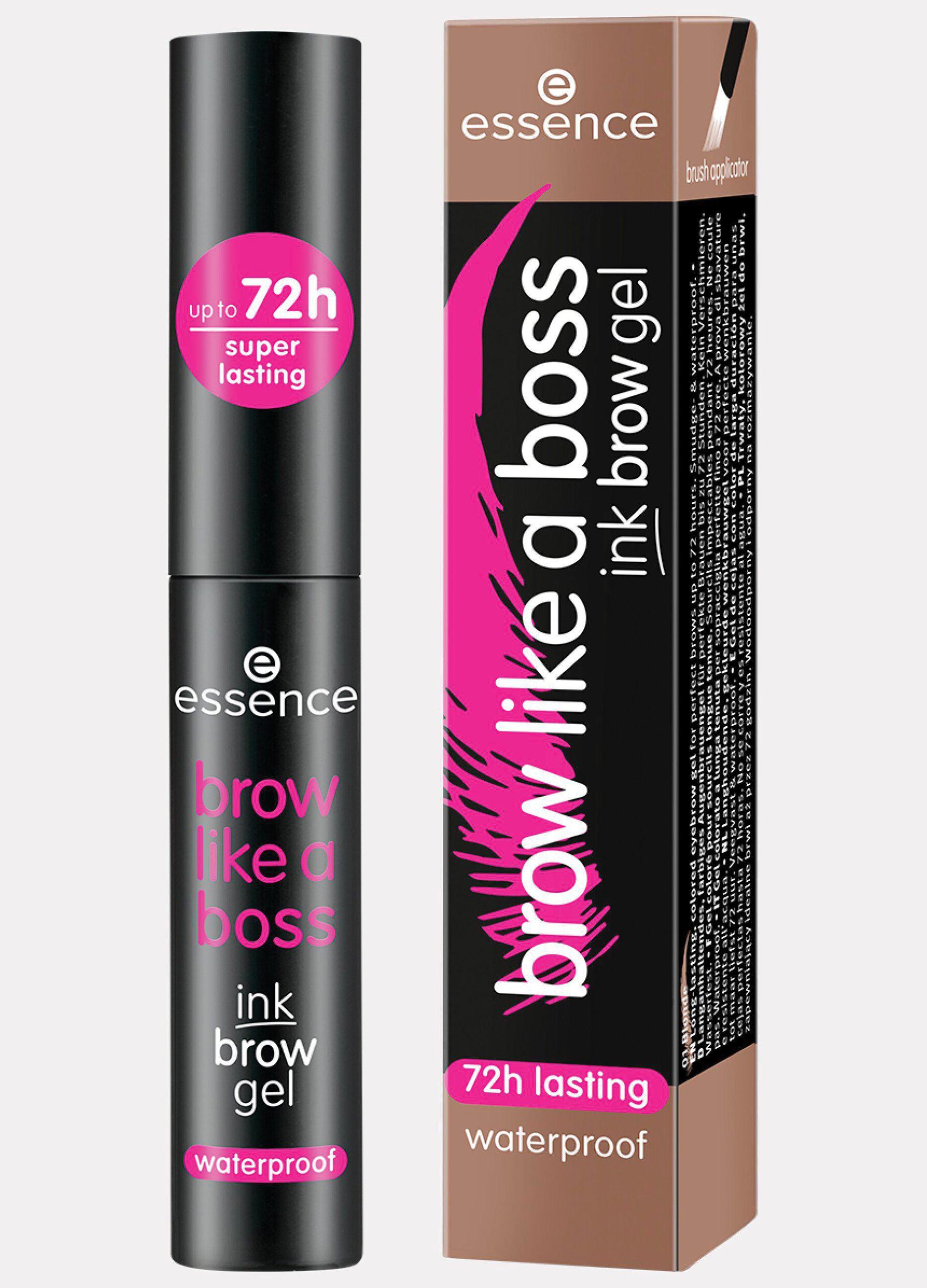 Essence brow like a boss ink gel per sopracciglia 01