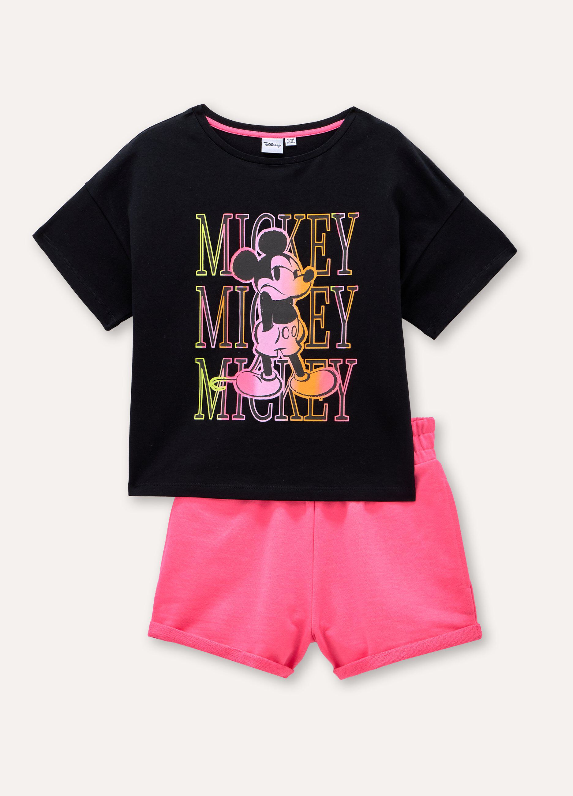 Jogging set in cotone stretch ragazza