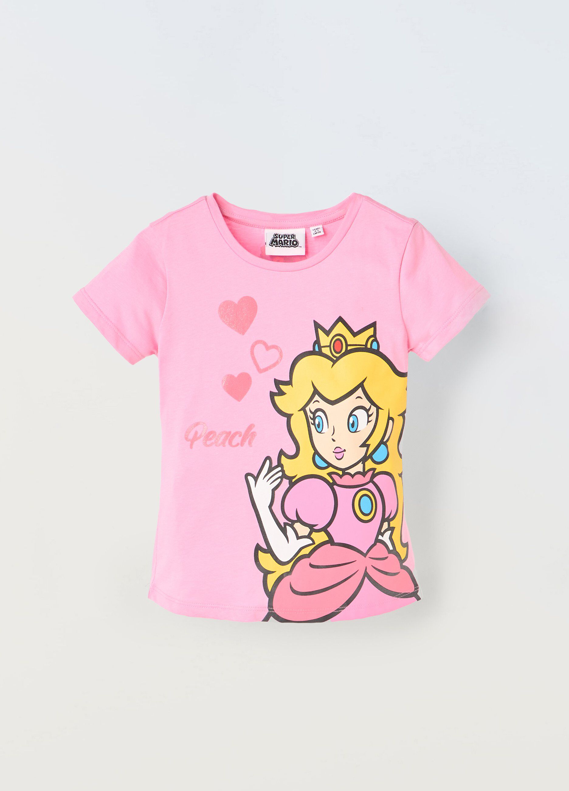 T-shirt in puro cotone bambina