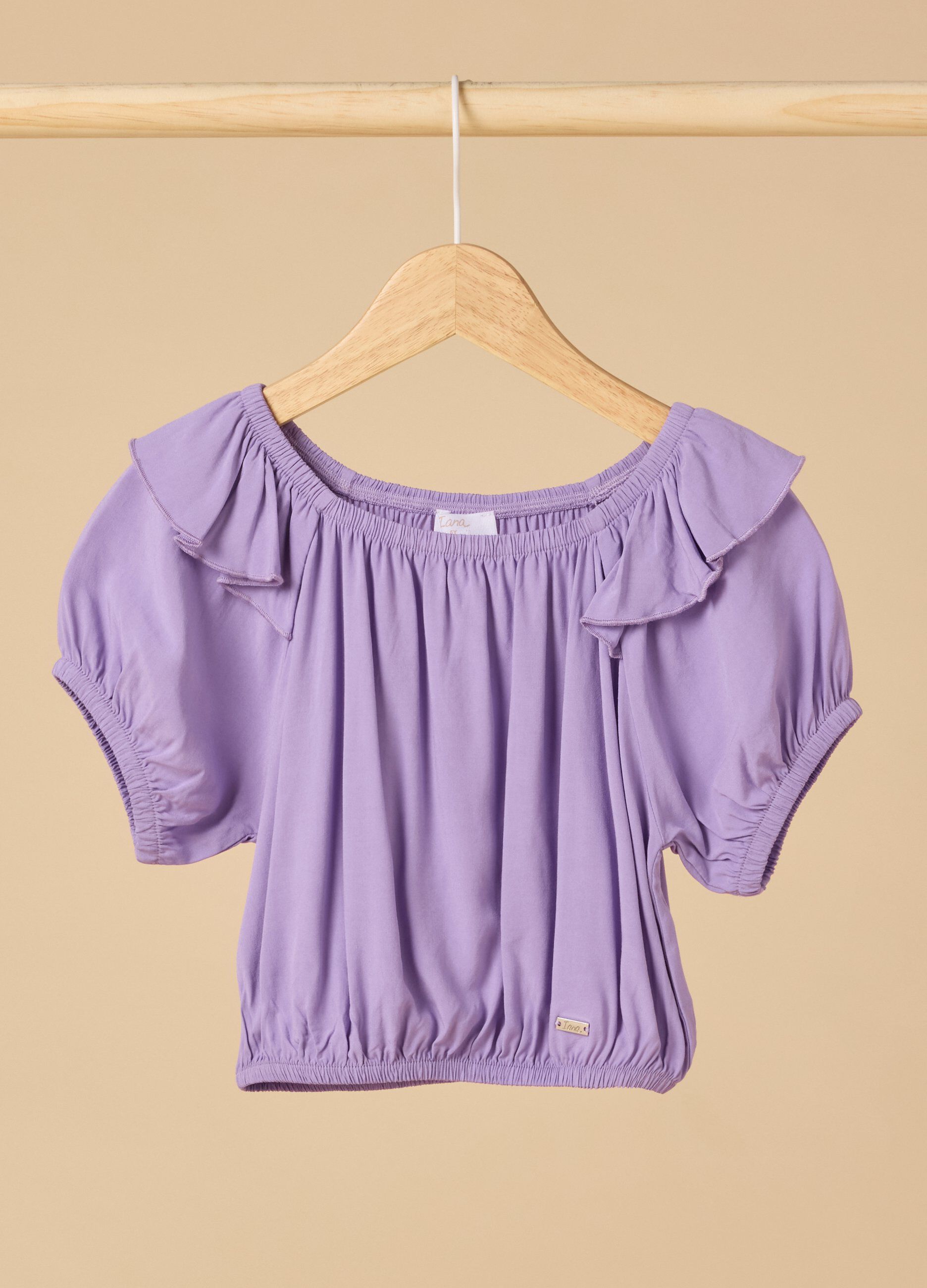 Top IANA in pura viscosa bambina