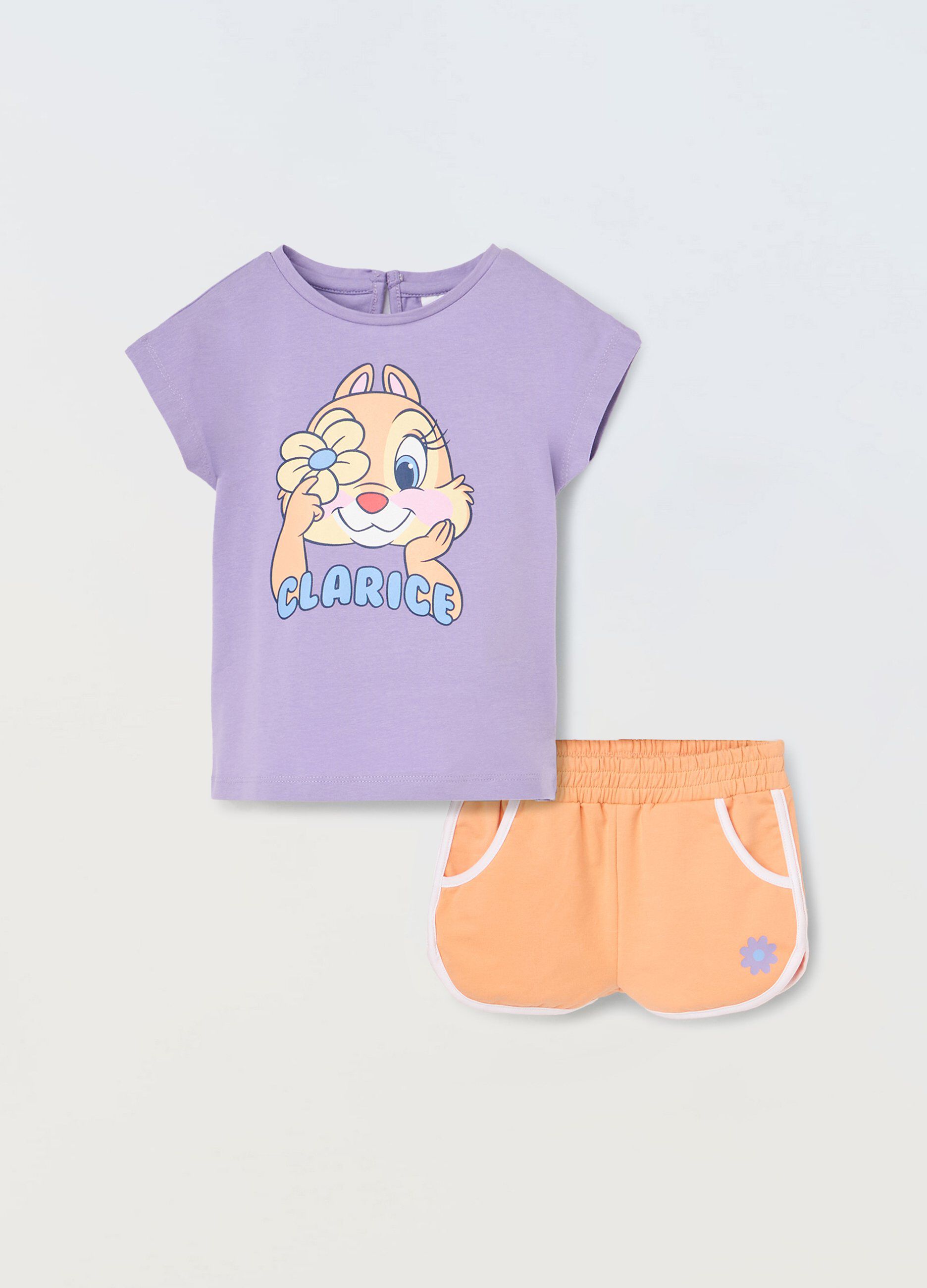 Jogging set in cotone stretch neonata