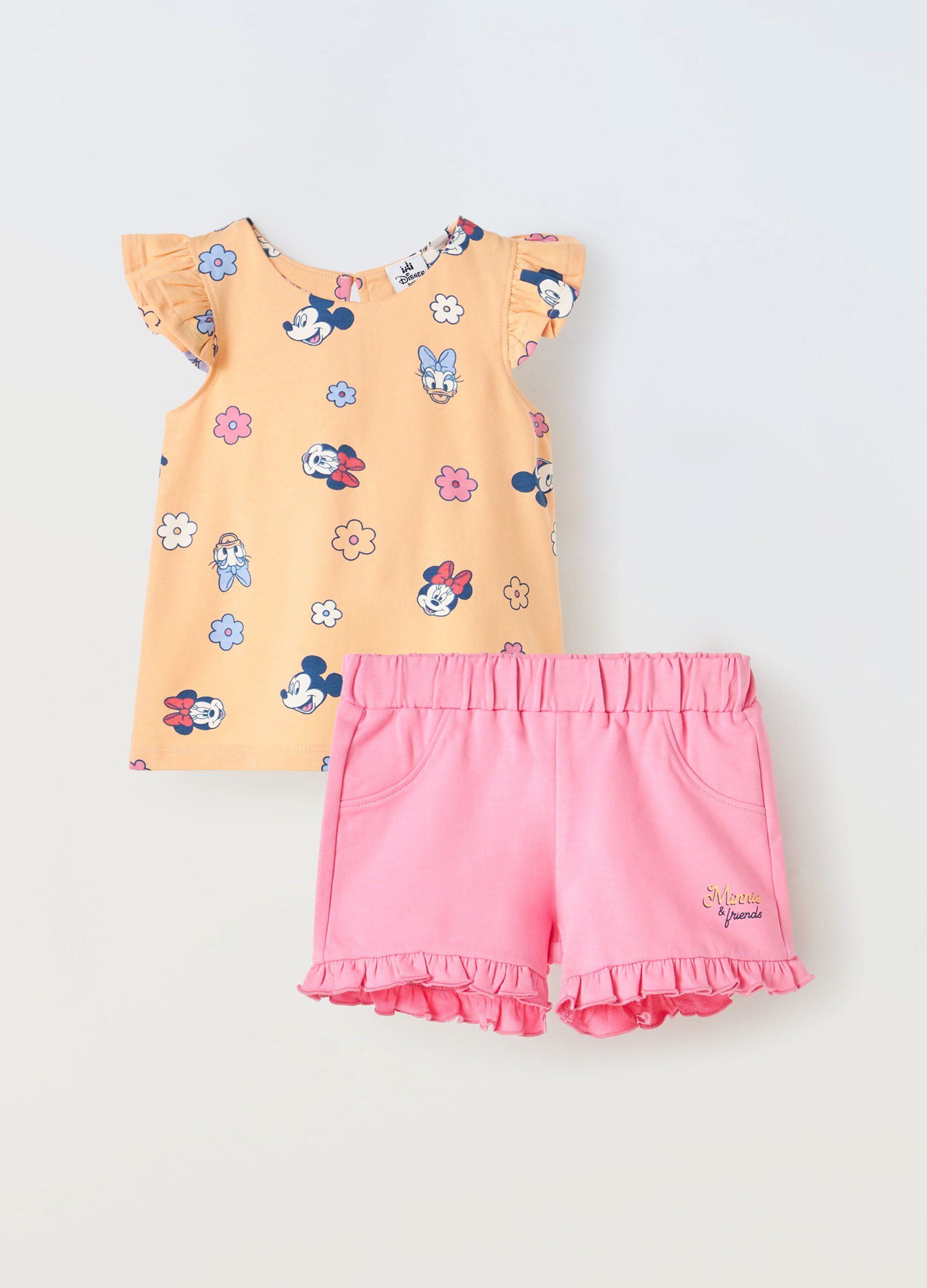 Jogging set in cotone stretch neonata