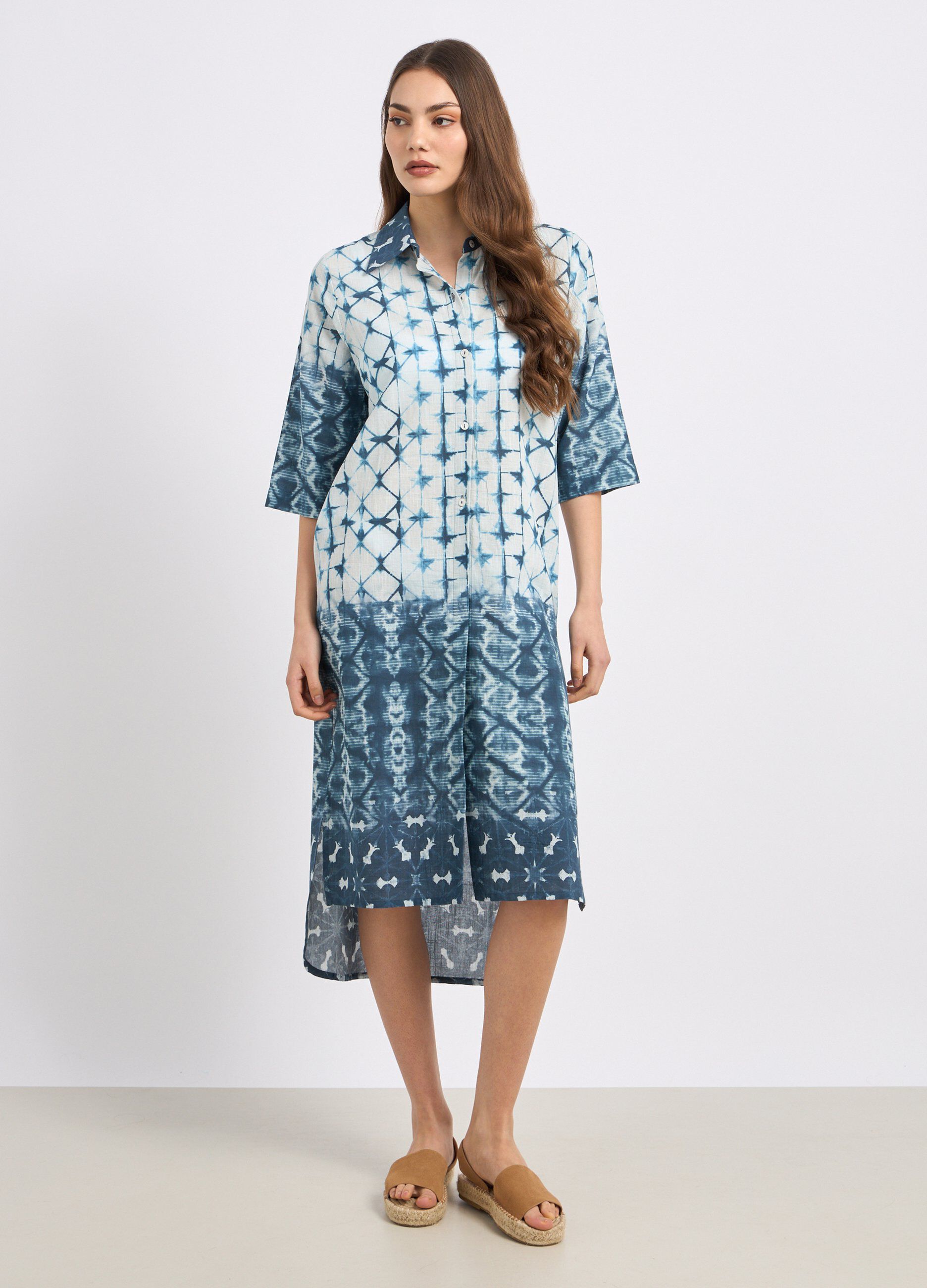 Copricostume in puro cotone donna