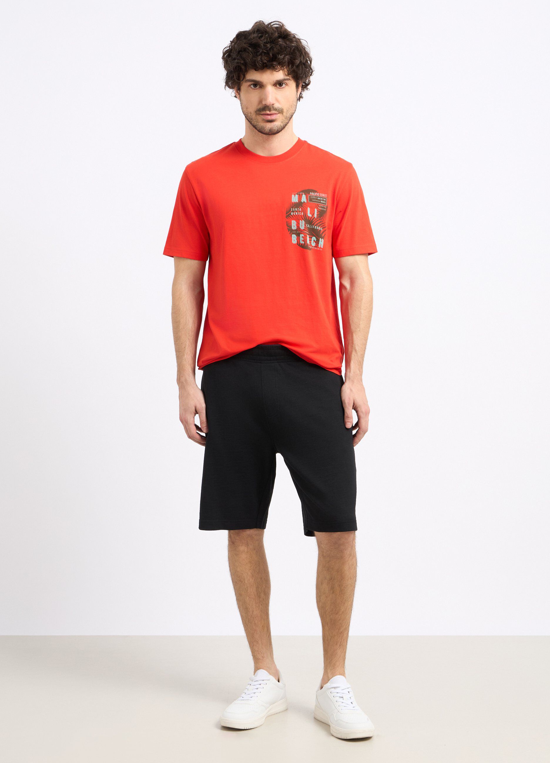 Shorts in puro cotone uomo