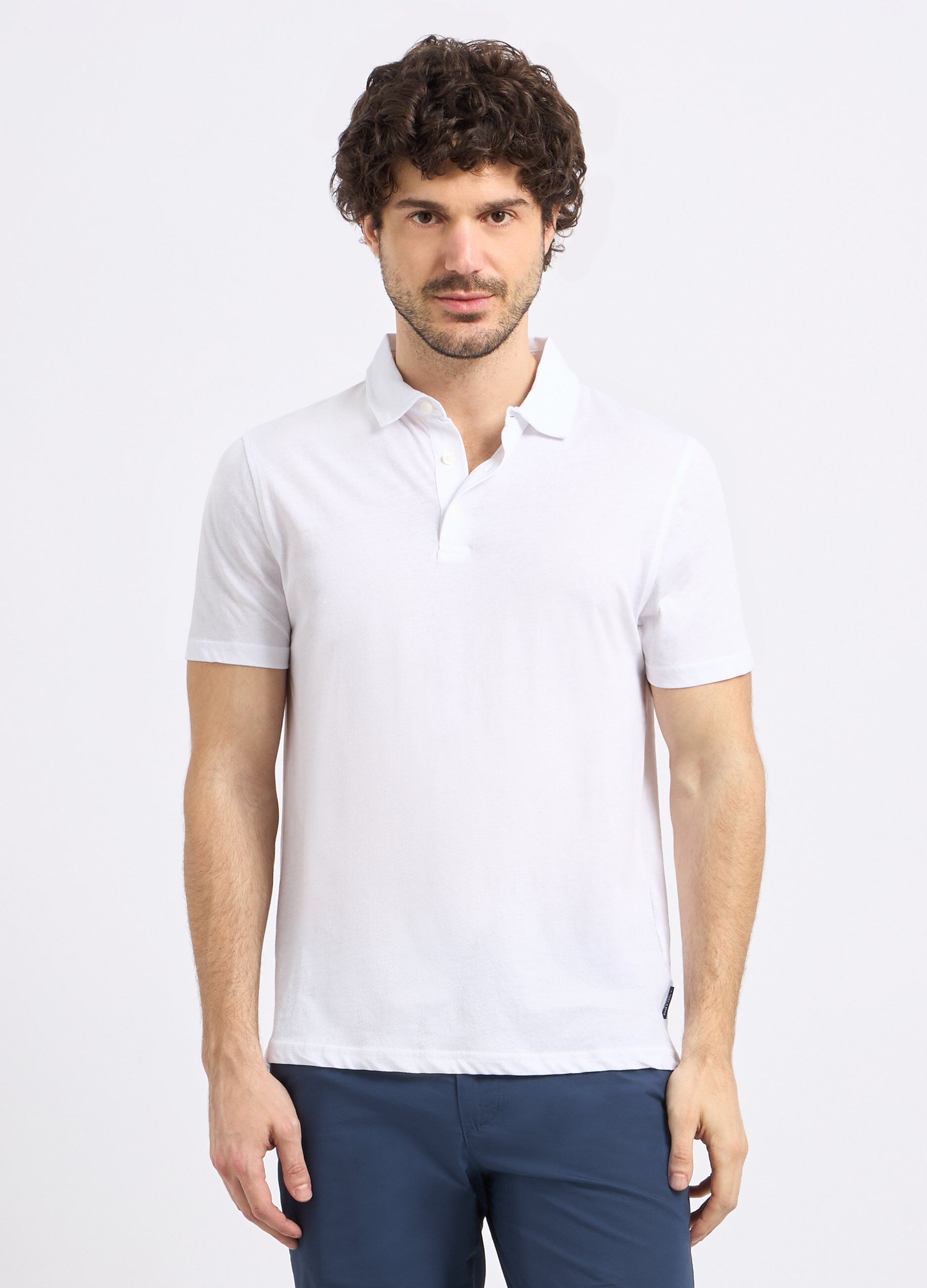 Polo in puro cotone uomo
