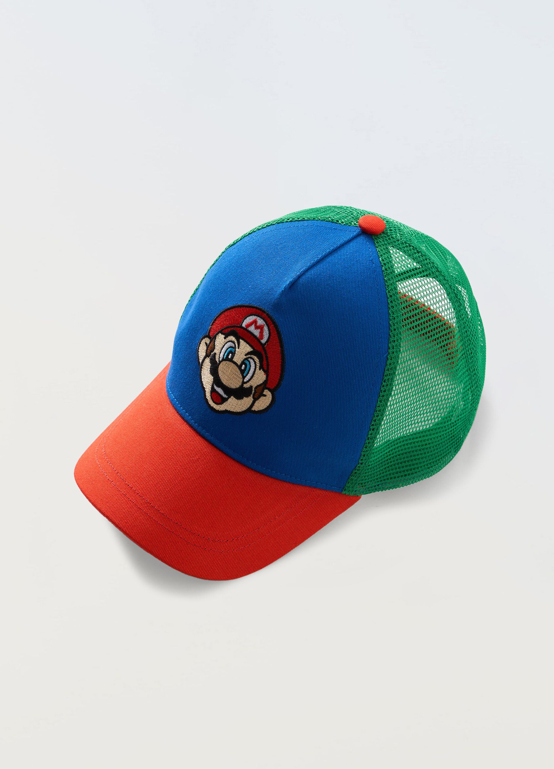 Cappello da baseball in cotone con patch