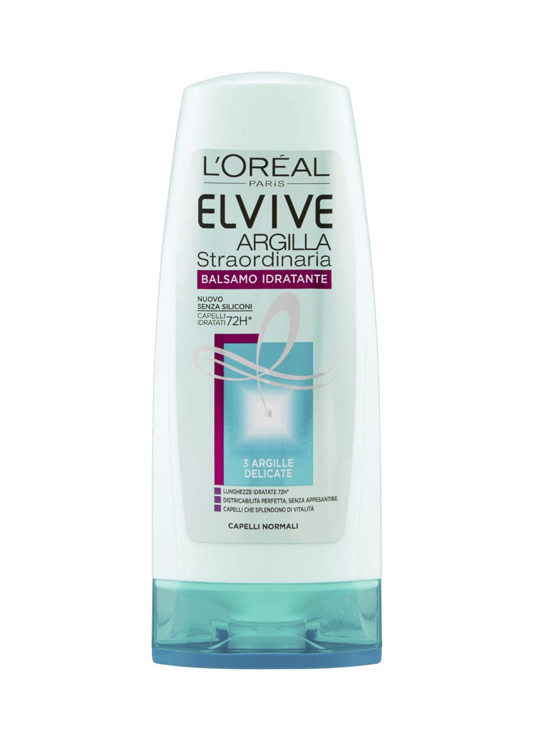 L'OrÃ©al Paris Balsamo Elvive Argilla Straordinaria, Azione Purificante e Districante, 200 ml.