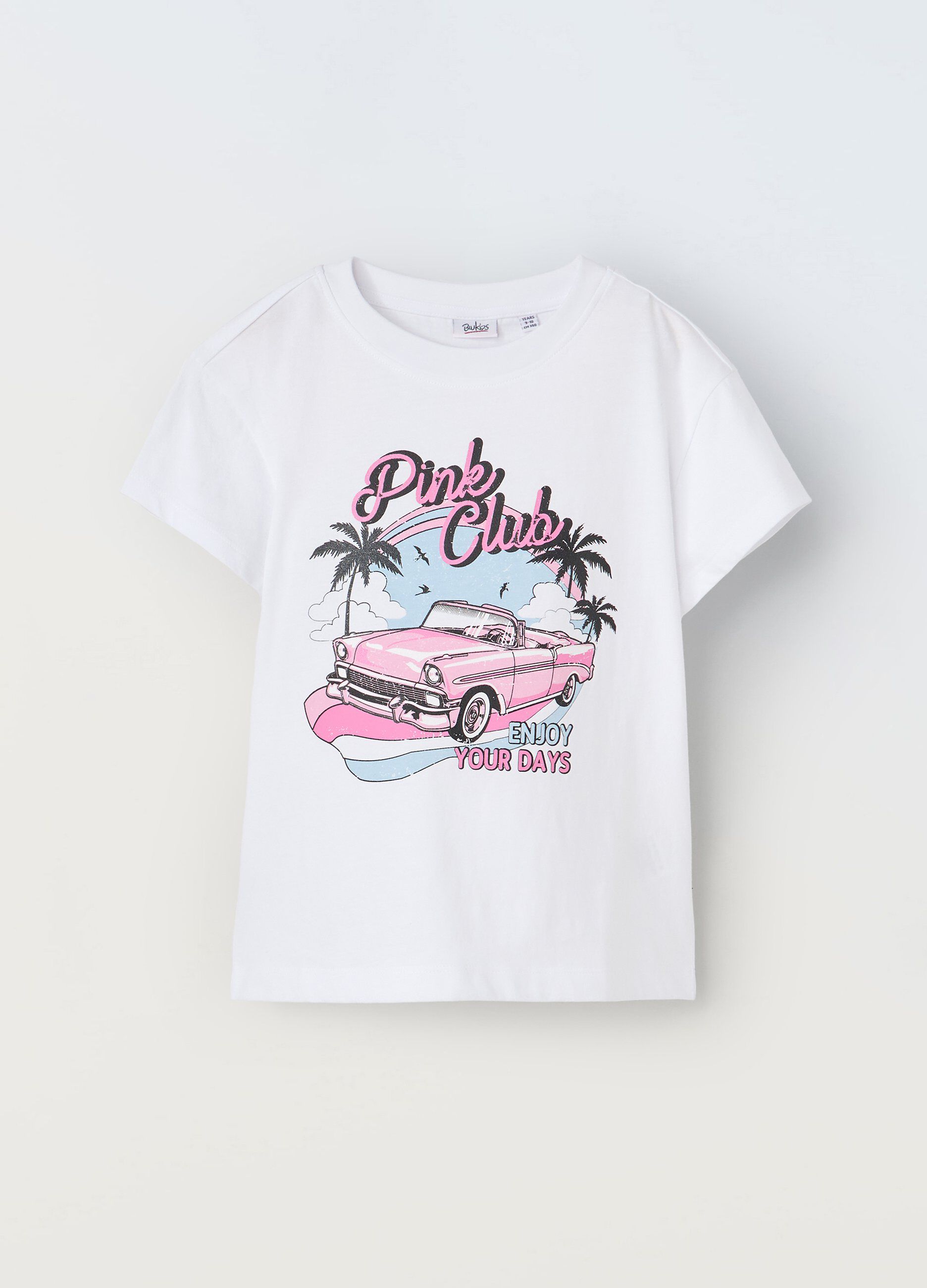 T-shirt in puro cotone ragazza