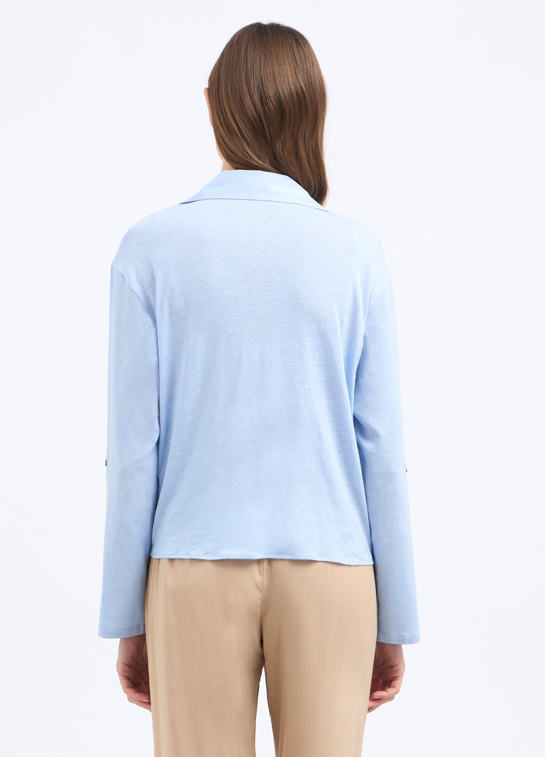 Camicia in misto lino donna 3 Camicia in misto lino donna