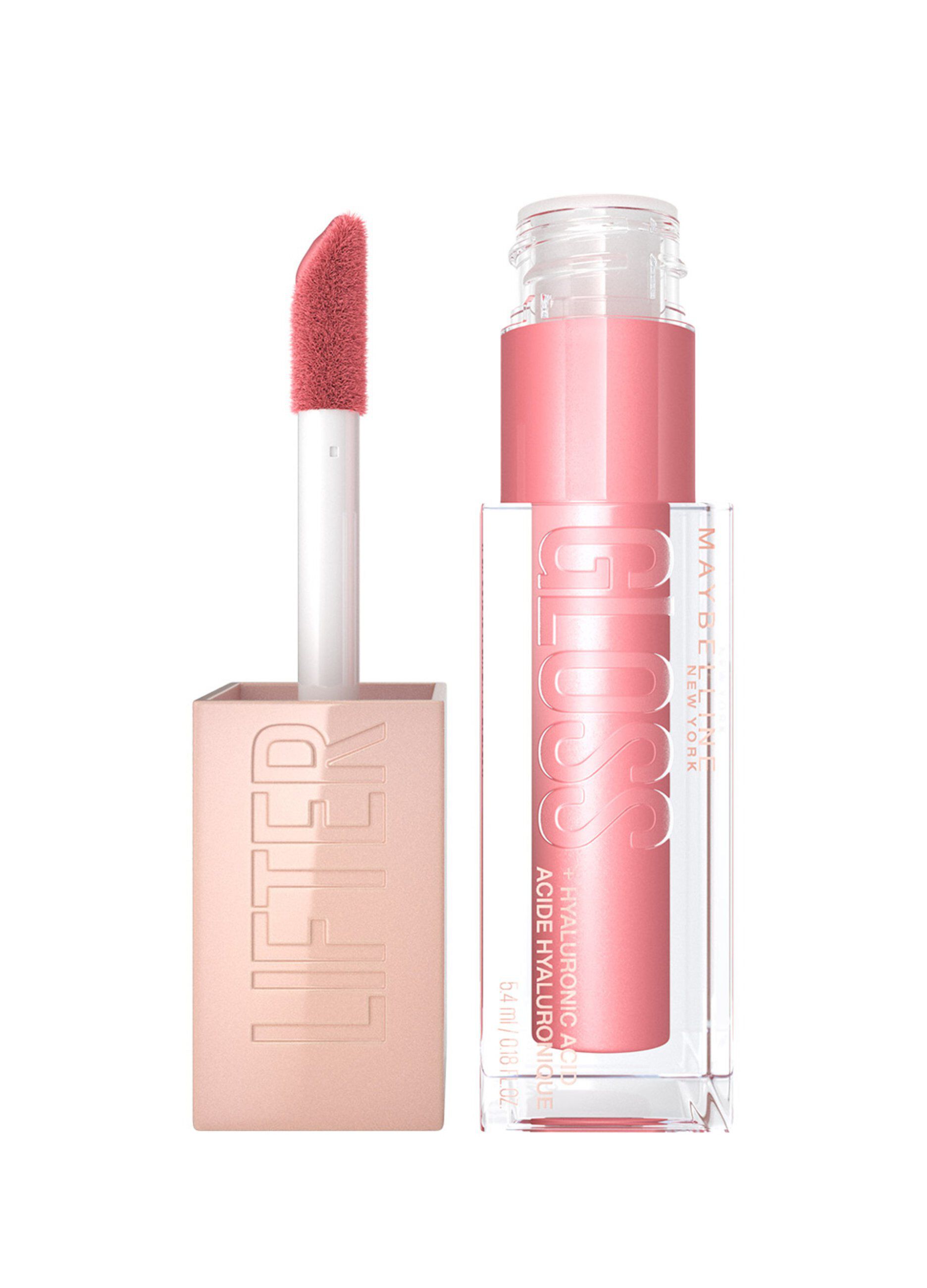 Maybelline New York Lifter Gloss, Lucidalabbra con acido ialuronico, Effetto rimpolpante e idratante, Silk (004), 5,4 ml.