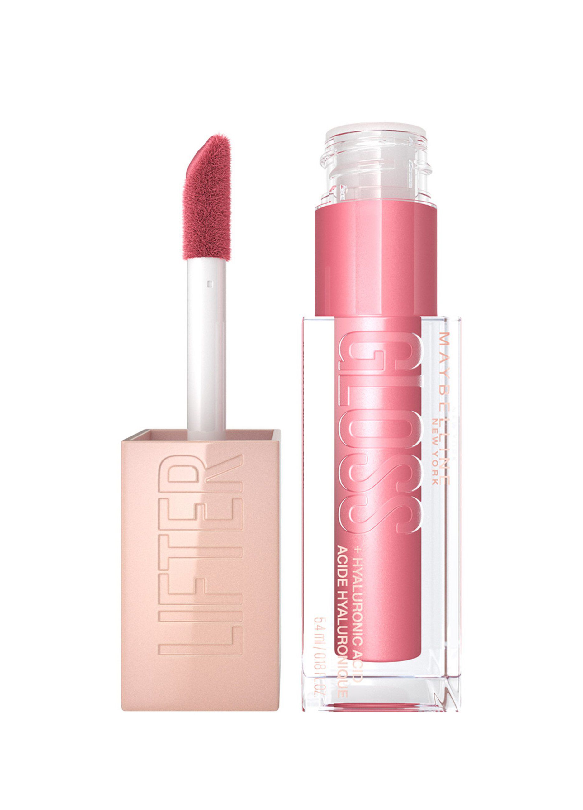 Maybelline New York Lifter Gloss, Lucidalabbra con acido ialuronico, Effetto rimpolpante e idratante, Petal (005), 5,4 ml.