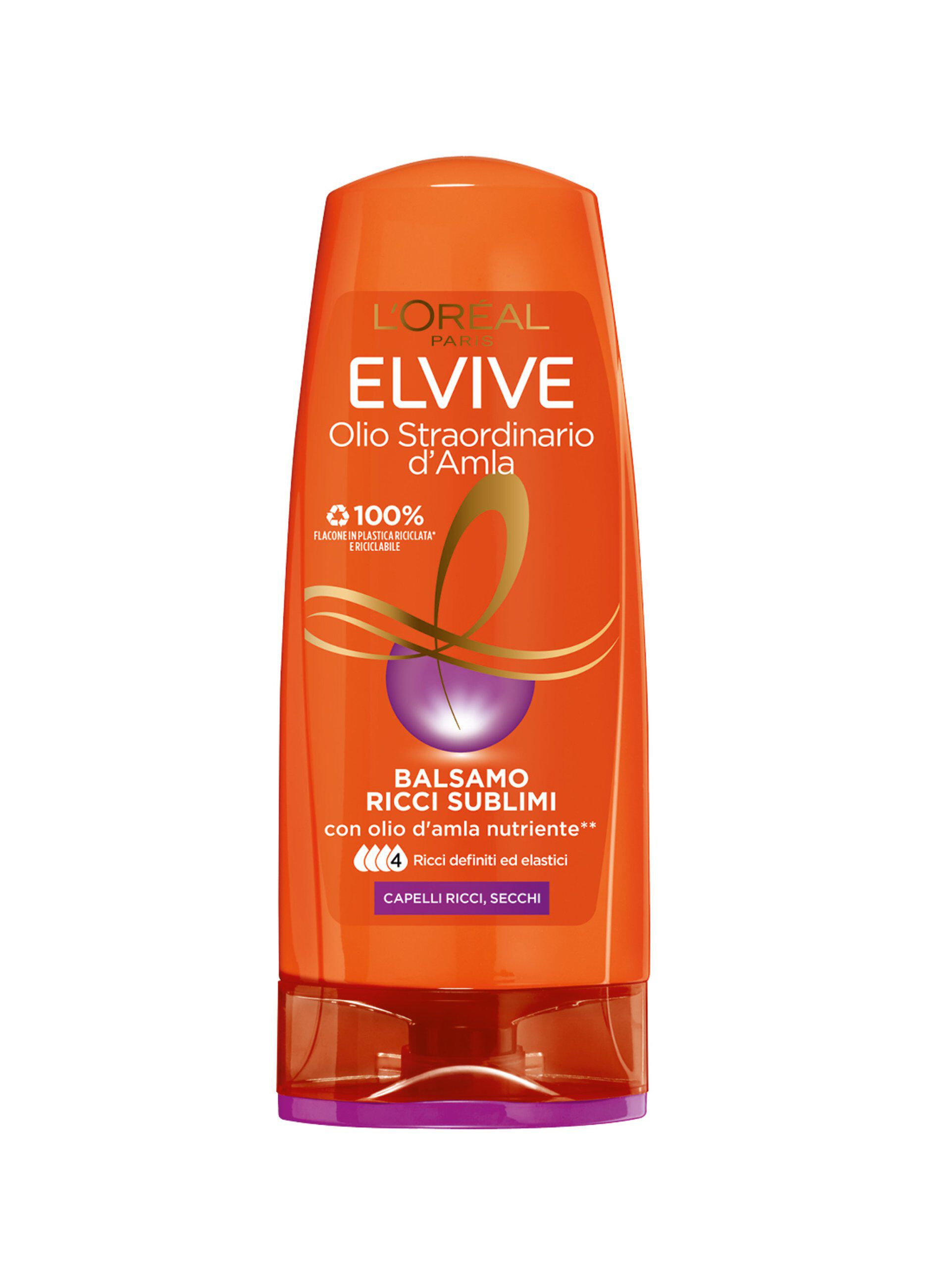 L'OrÃ©al Paris Balsamo Elvive Olio Straordinario Ricci Sublimi, Per Capelli Ricci e Secchi, 200 ml