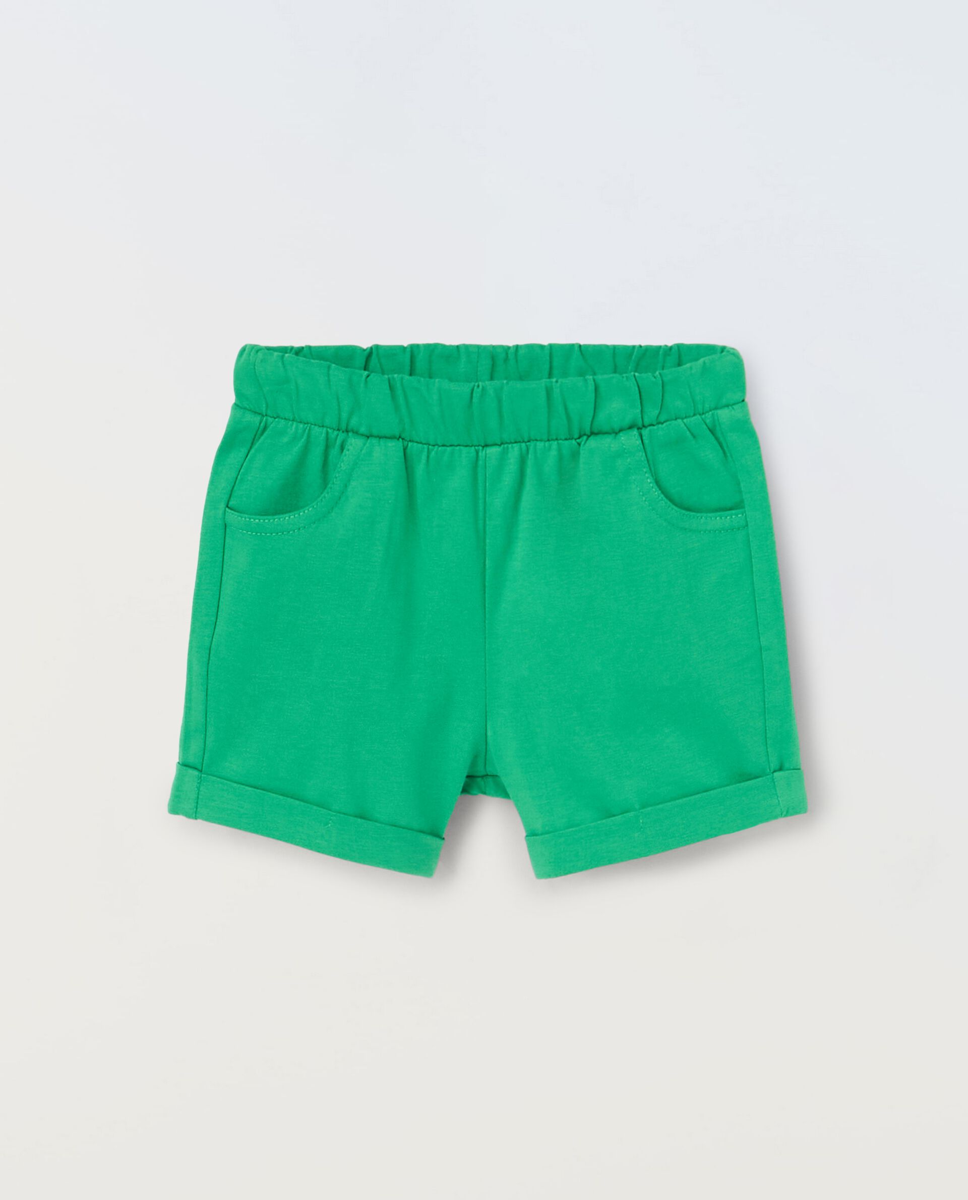 Shorts in puro cotone neonato