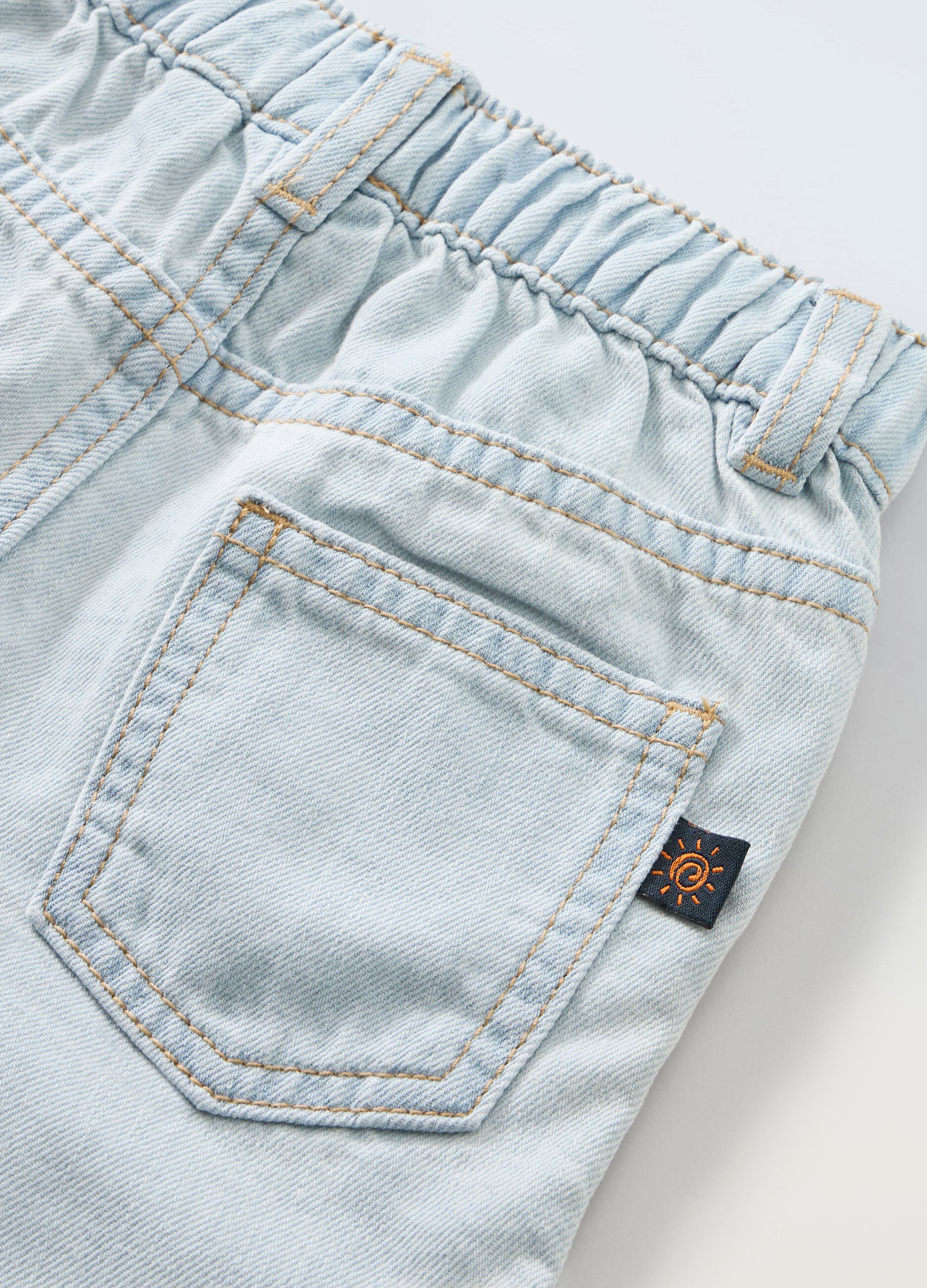Shorts in denim di puro cotone neonato 3 Shorts in denim di puro cotone neonato