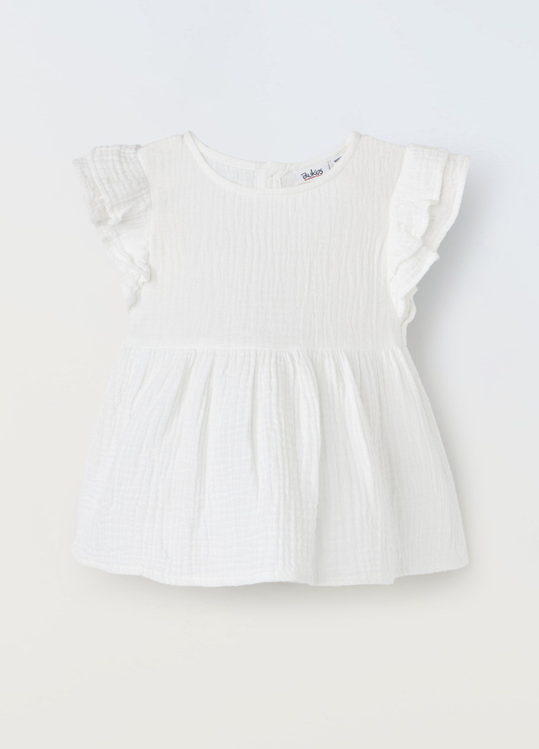 Top in puro cotone neonata