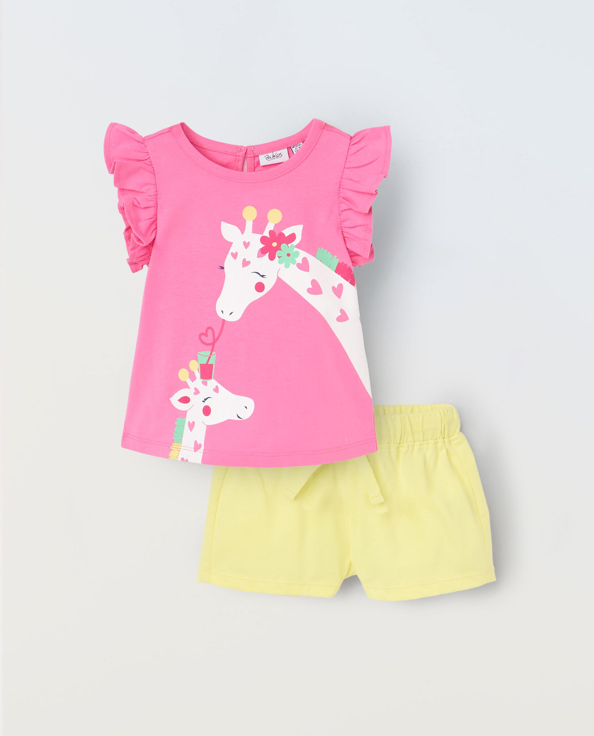 Jogging set in puro cotone neonata
