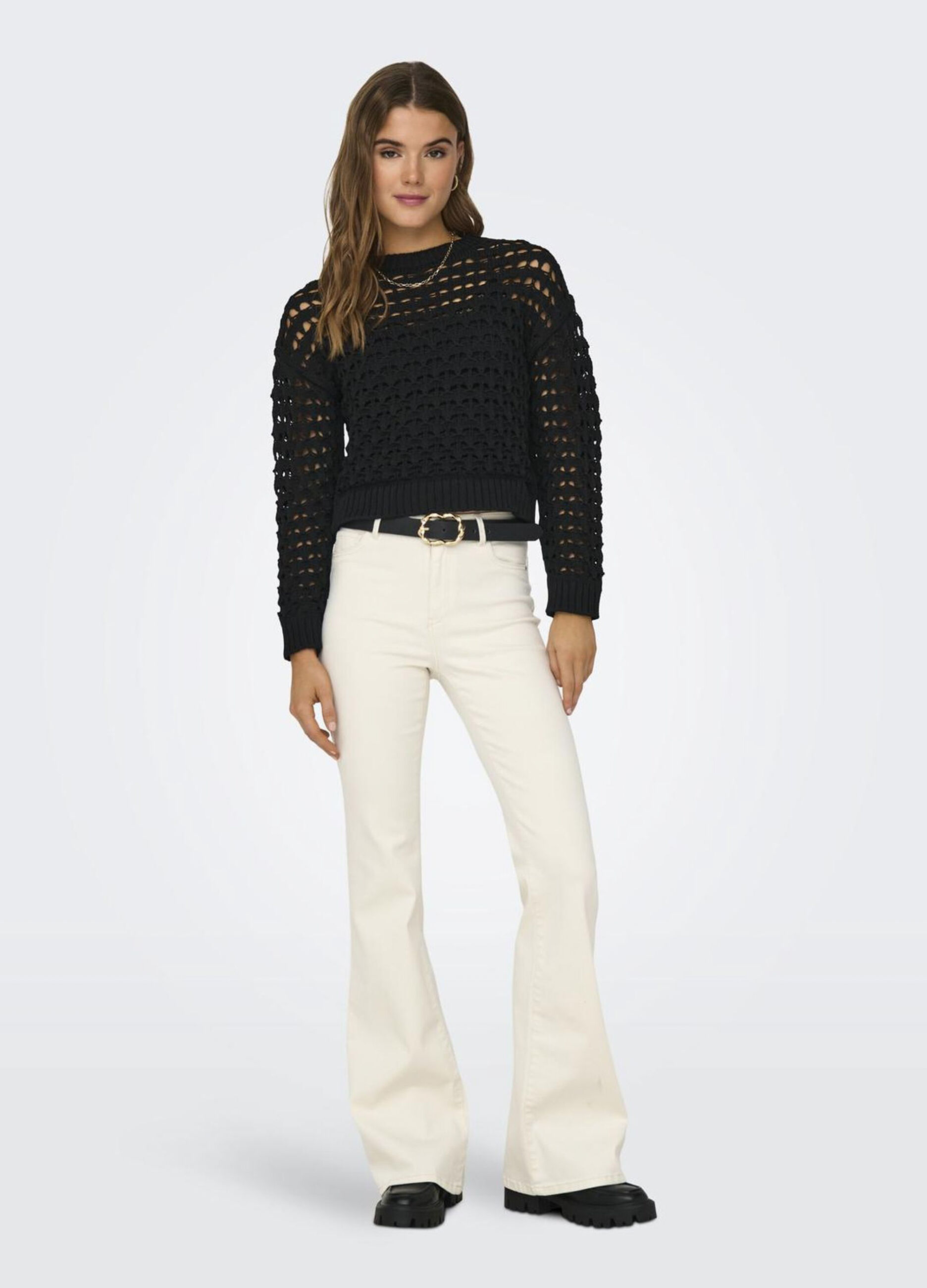 Girocollo tricot donna