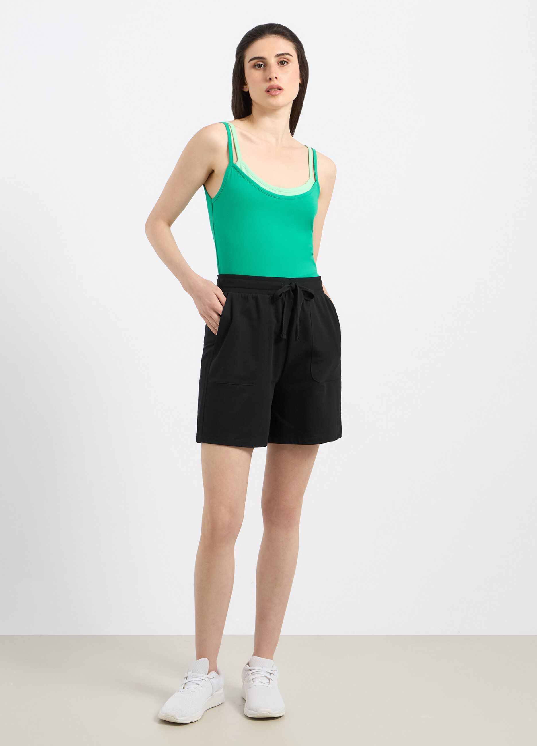 Bermuda in puro cotone donna