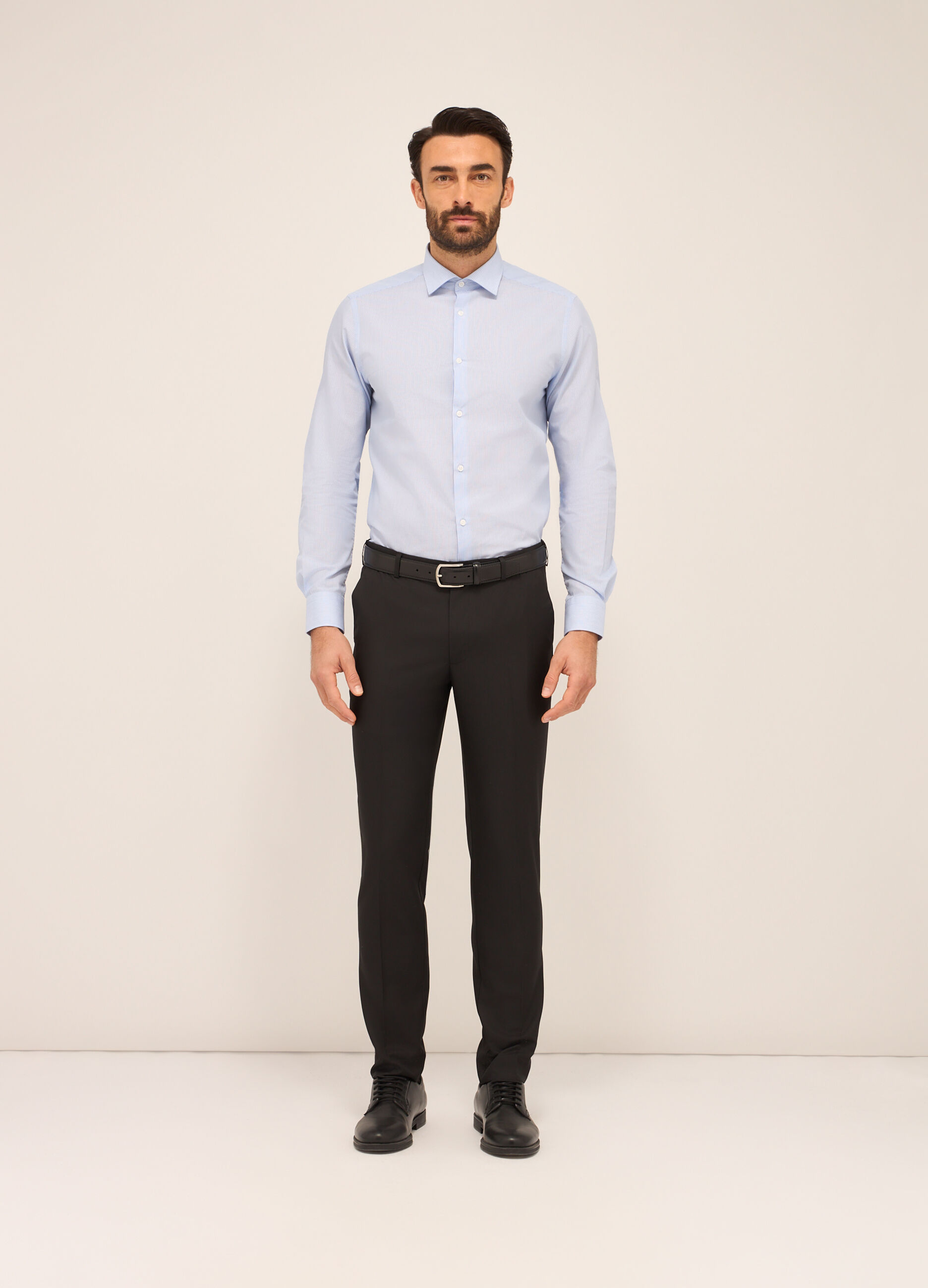 Pantaloni classici regular fit uomo