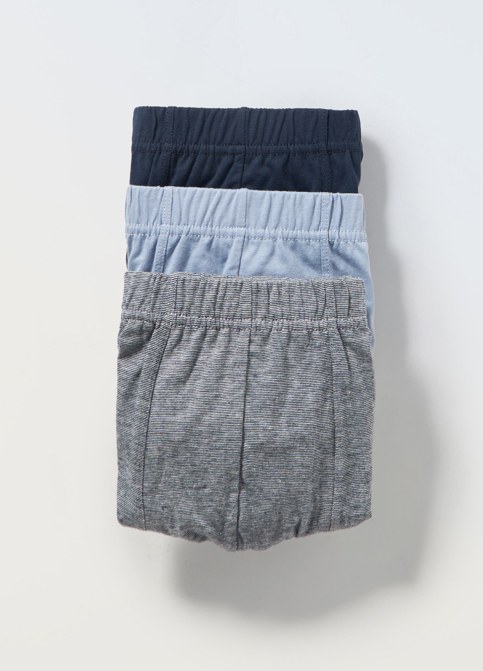3 pack boxer in jersey di cotone uomo
