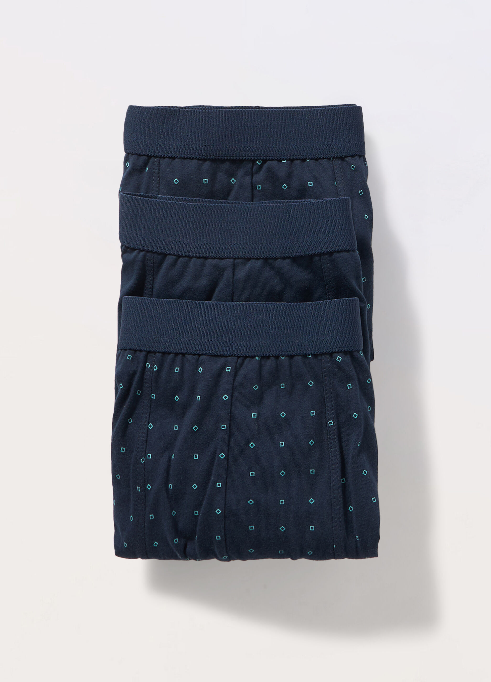 3 pack boxer in jersey di cotone fantasia uomo