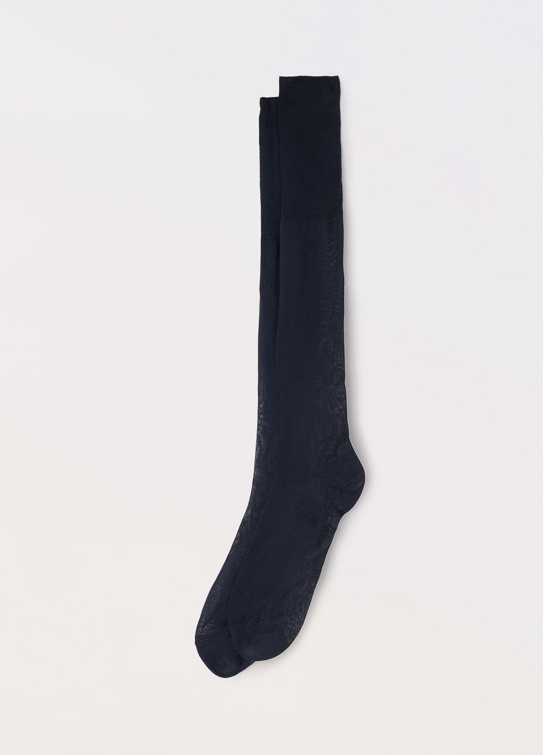 Calze lunghe in puro cotone uomo Made in Italy
