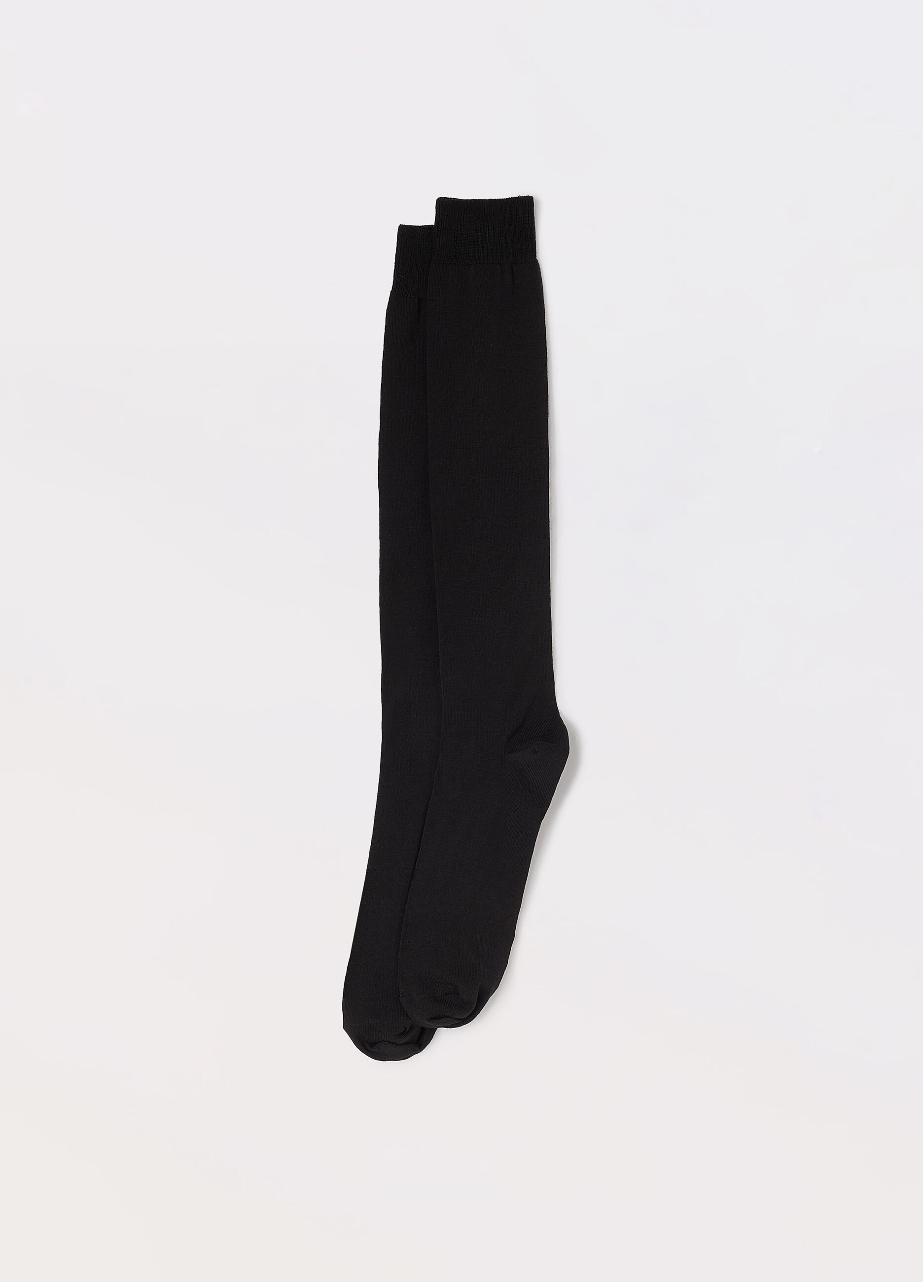Calze lunghe in cotone stretch uomo Made in Italy