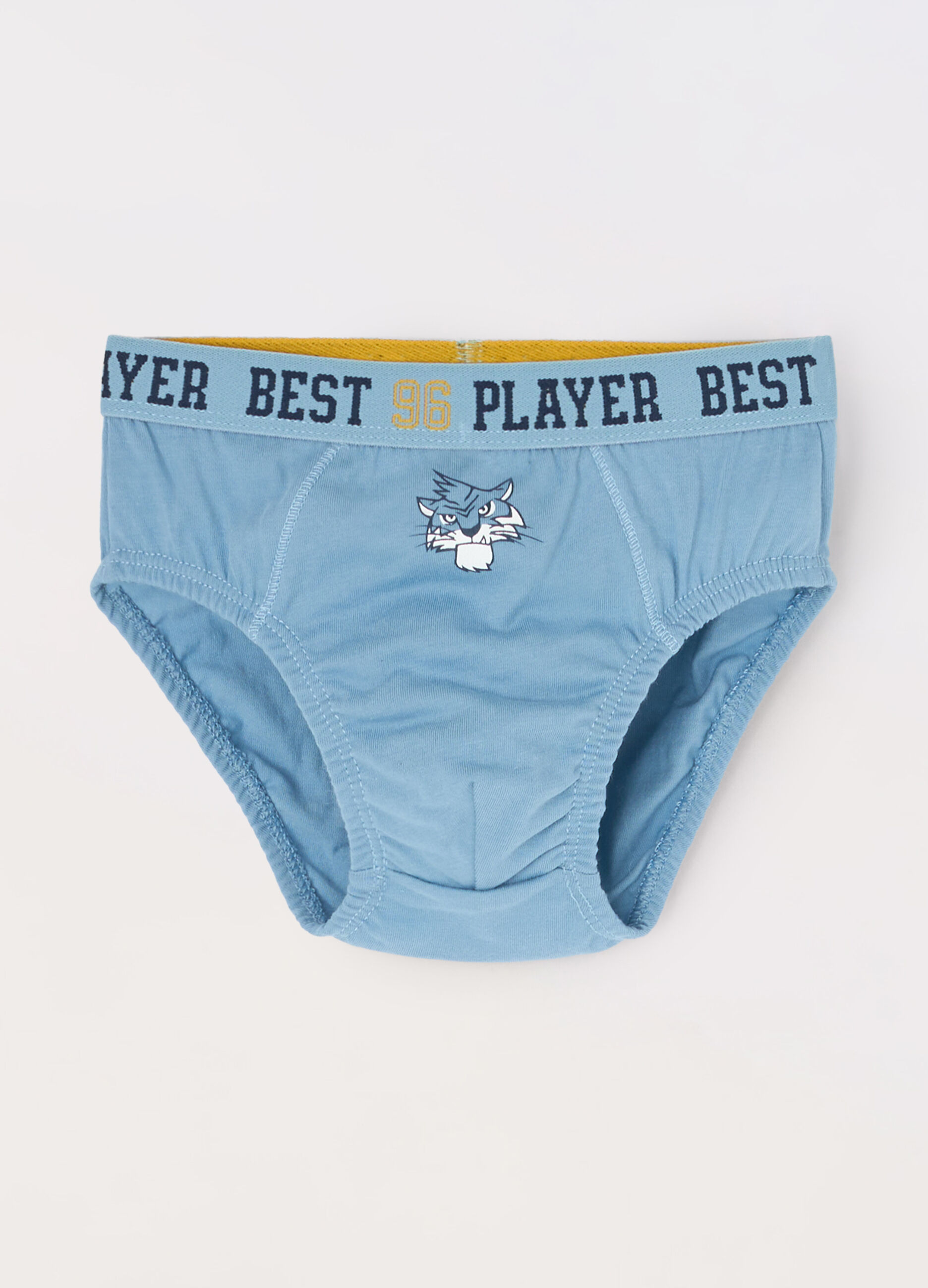 Pack 3 slip in puro cotone bambino