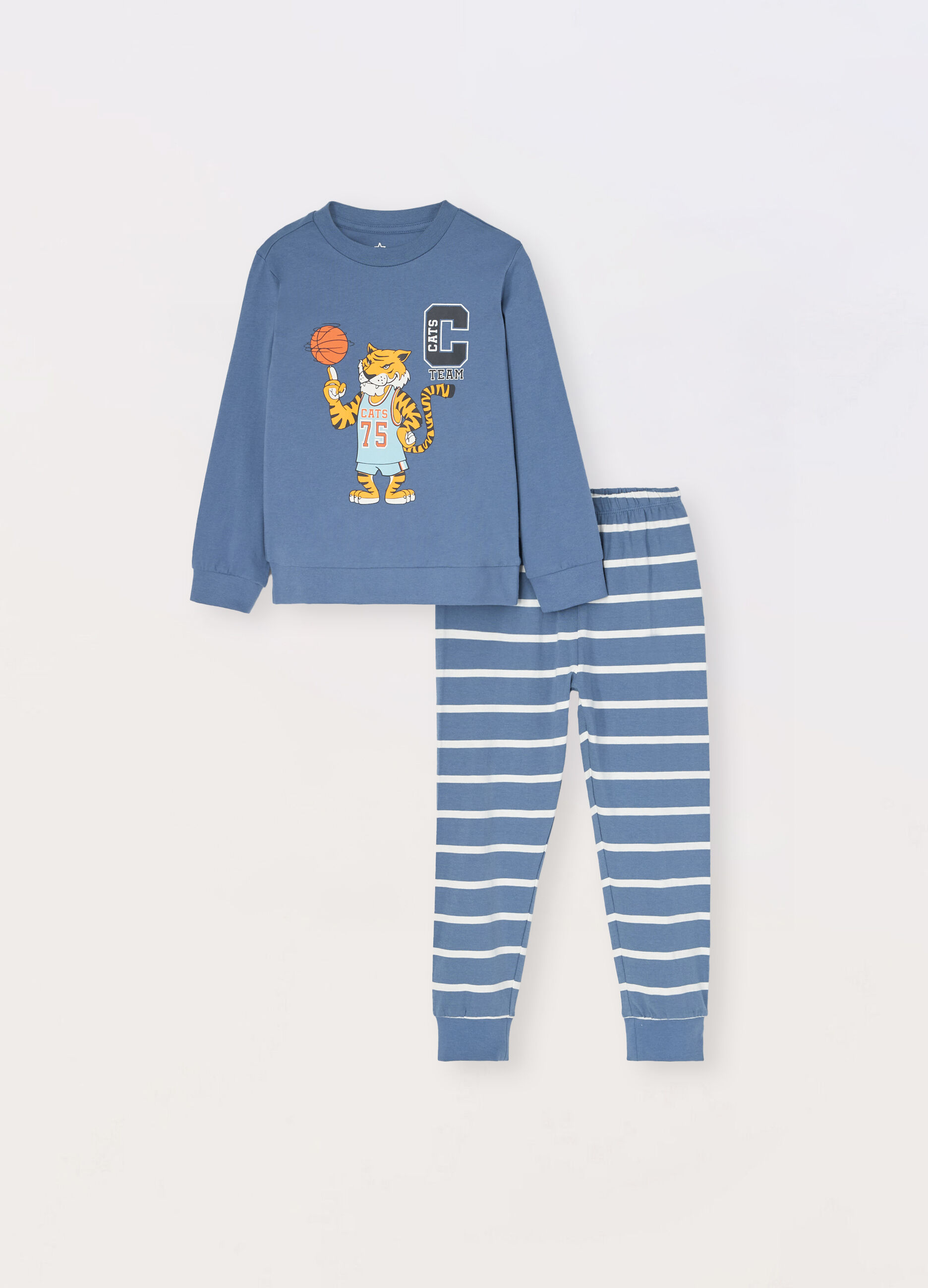 Set pigiama in puro cotone bambino