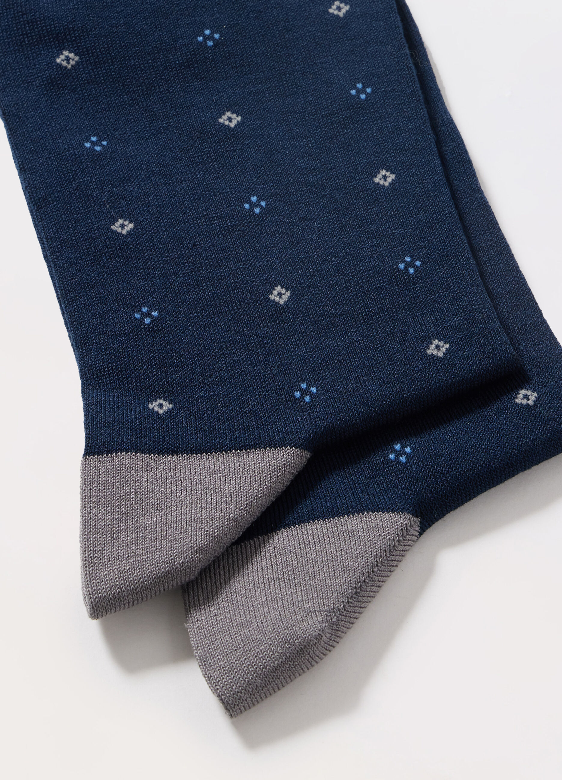 Calze corte in cotone stretch a fantasia uomo 3 Calze corte in cotone stretch a fantasia uomo