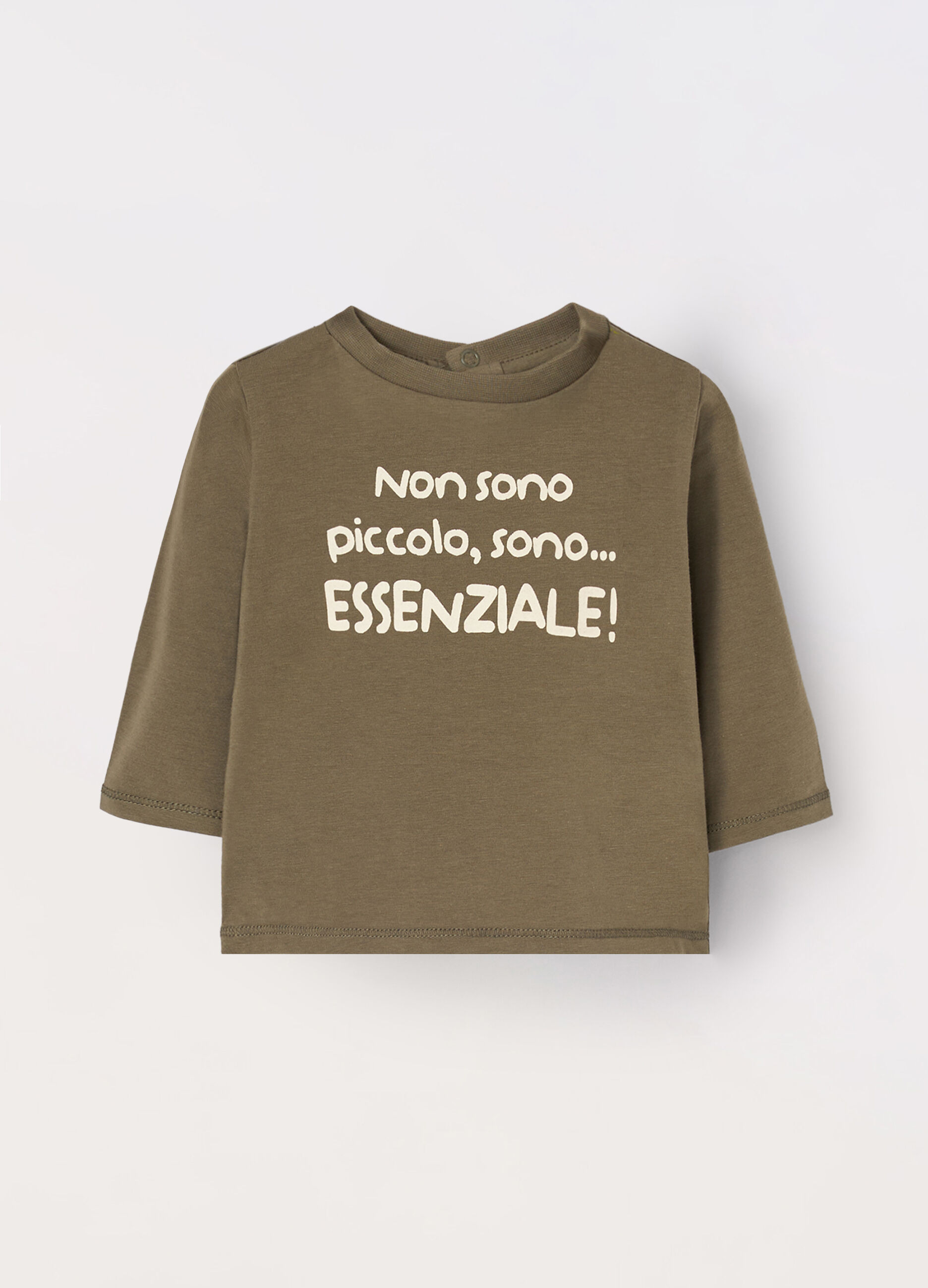 T-shirt in cotone stretch neonato