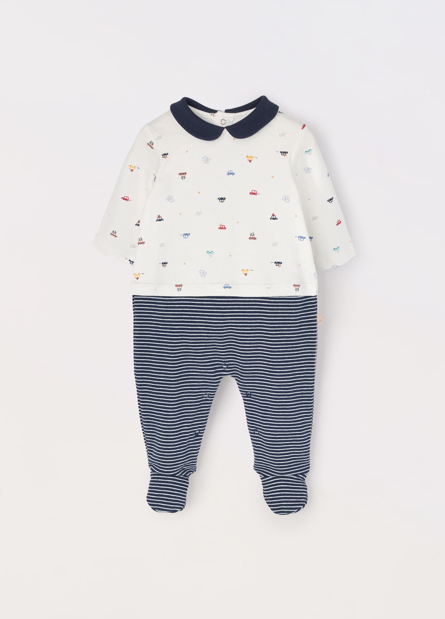 Tutina in puro cotone neonato